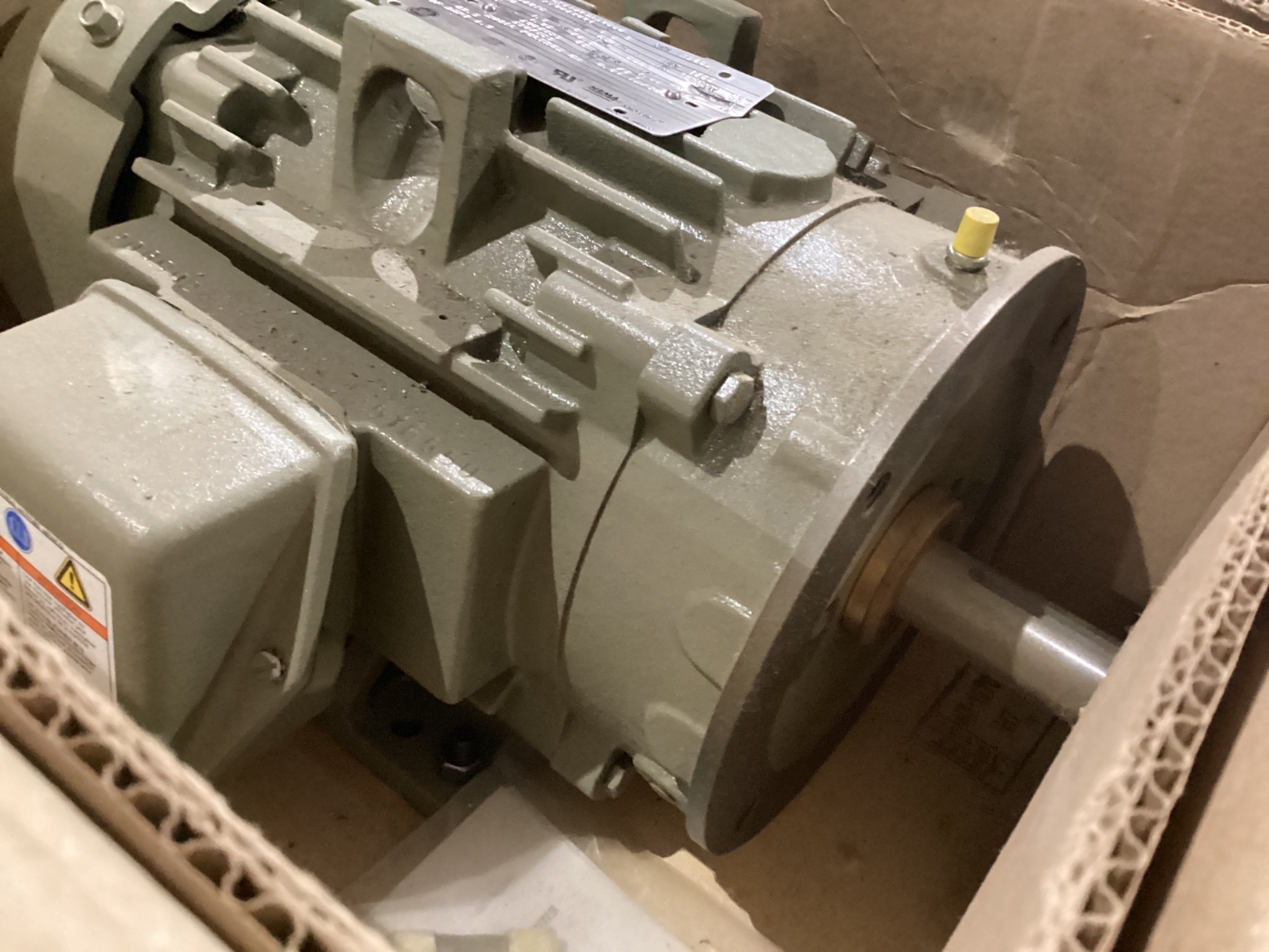 GENERAL ELECTRIC 5KS182SAA200D 3HP Severe Duty AC Motor 1765 RPM NEW 1