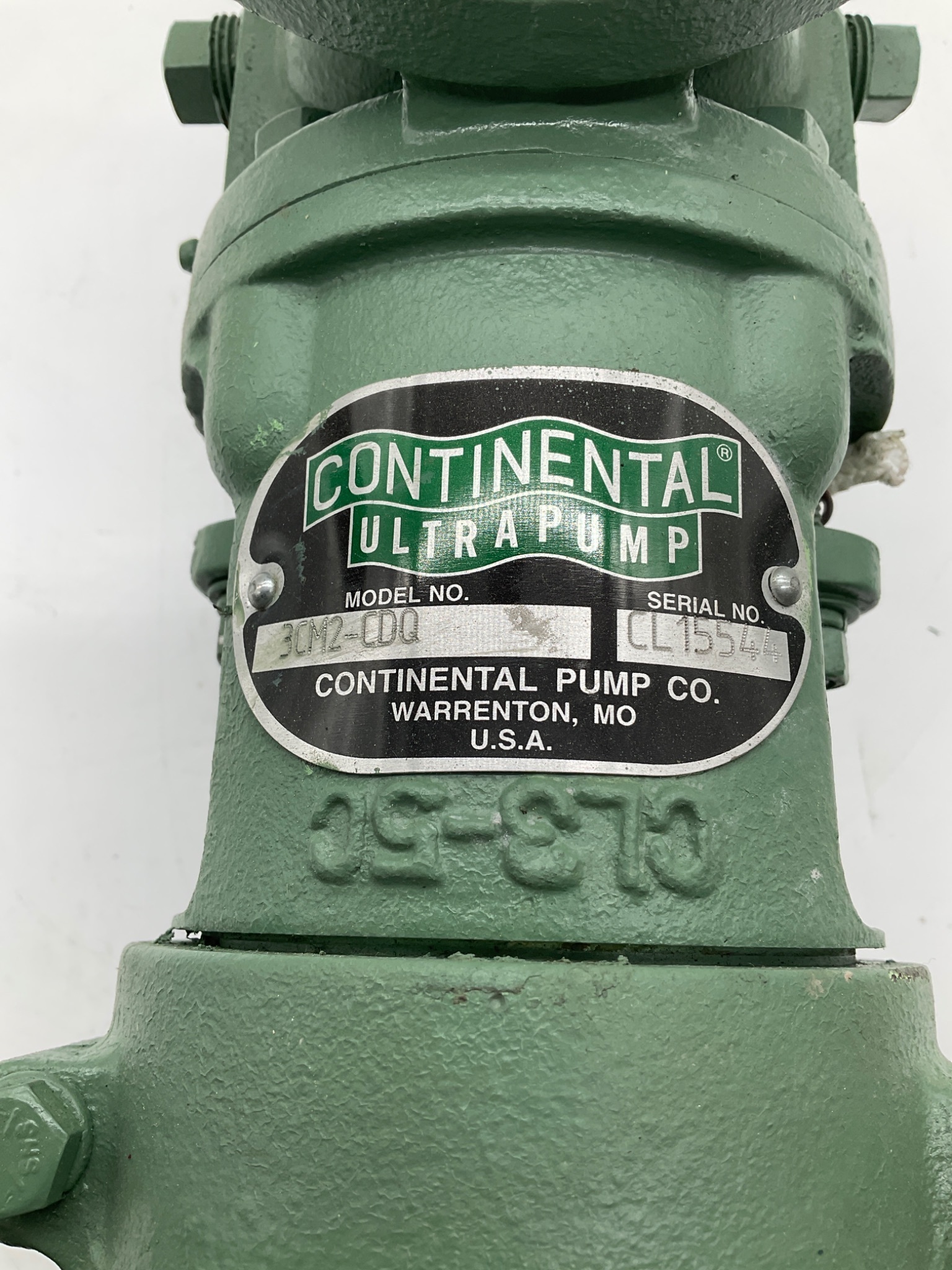 CONTINENTAL ULTRAPUMP 3CM2-CDQ Rotary Gear Pump NEW 0
