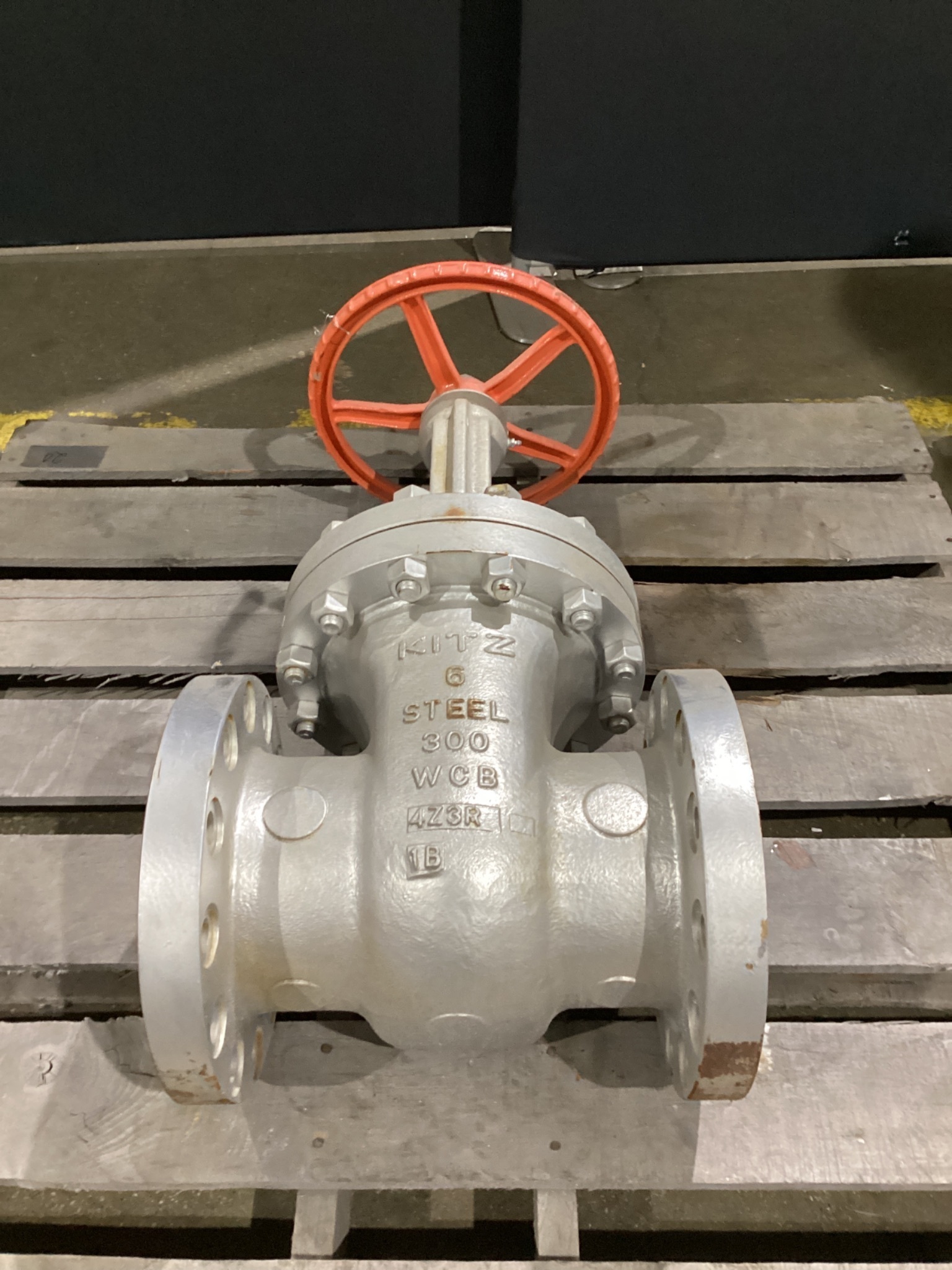 KITZ FIG. 300 SCLS 6in Class 300 Gear Operated Gate Valve WCB NEW 0