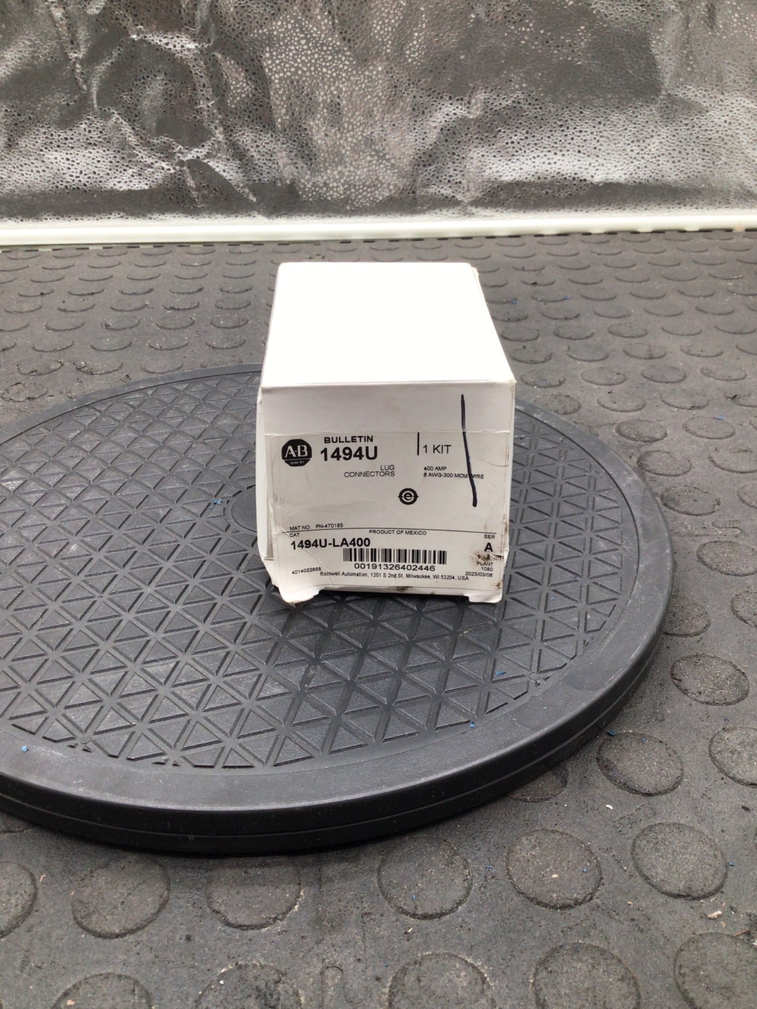 ALLEN-BRADLEY 1494U-LA400 Lug Connector Kit 400A NEW 0