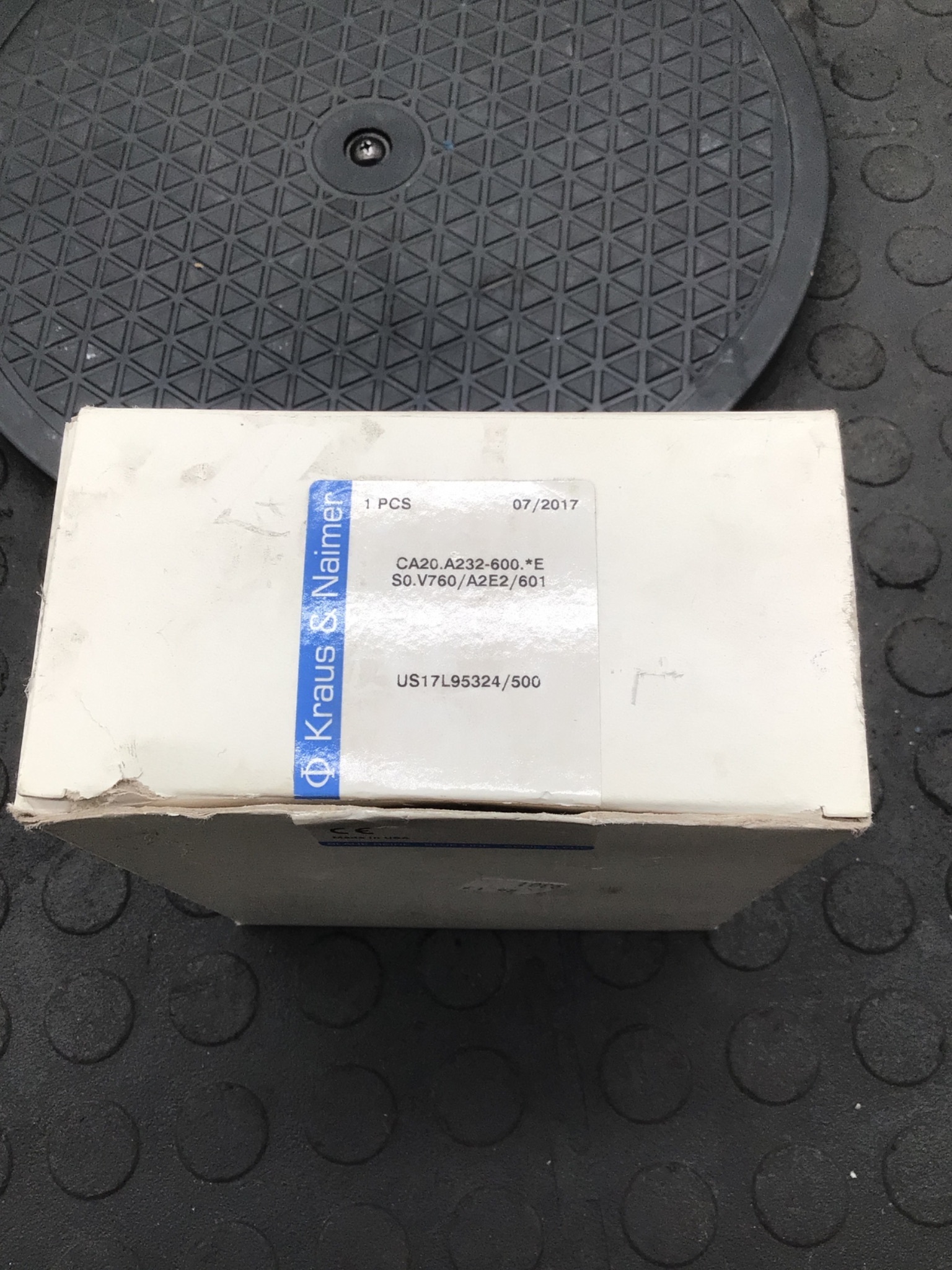 KRAUS & NA*MER CA20.A232-600.*E Rotary Cam Switch NEW 1
