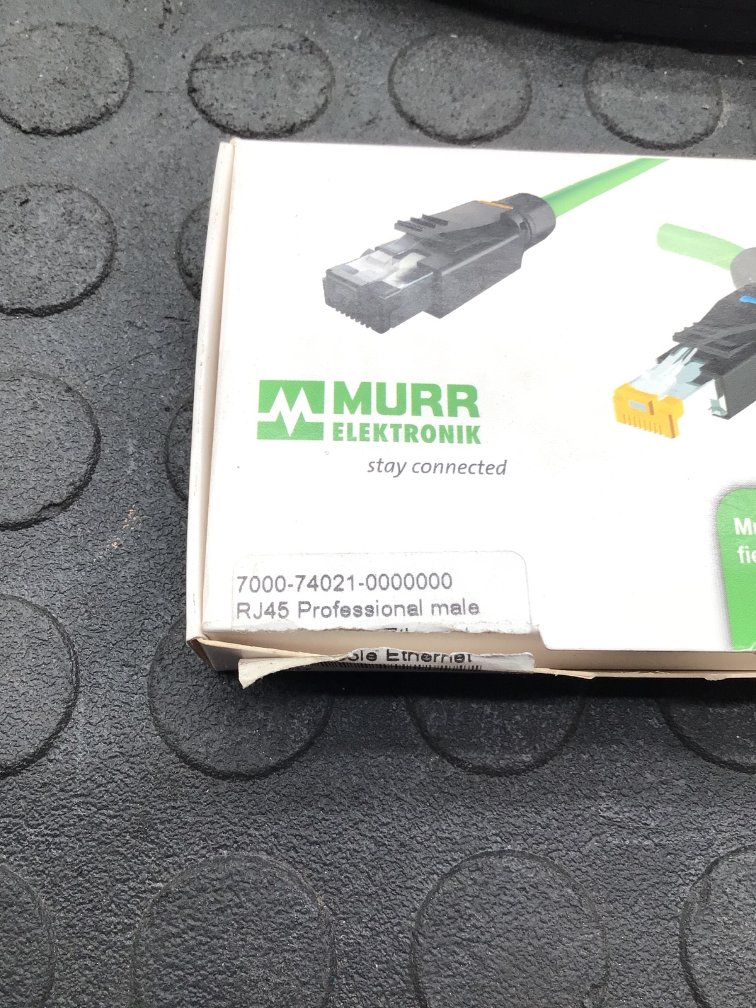 MURR ELEKTRONIK 7000-74021-0000000 RJ45 Professional Male Field-Wireable Plug NEW 1
