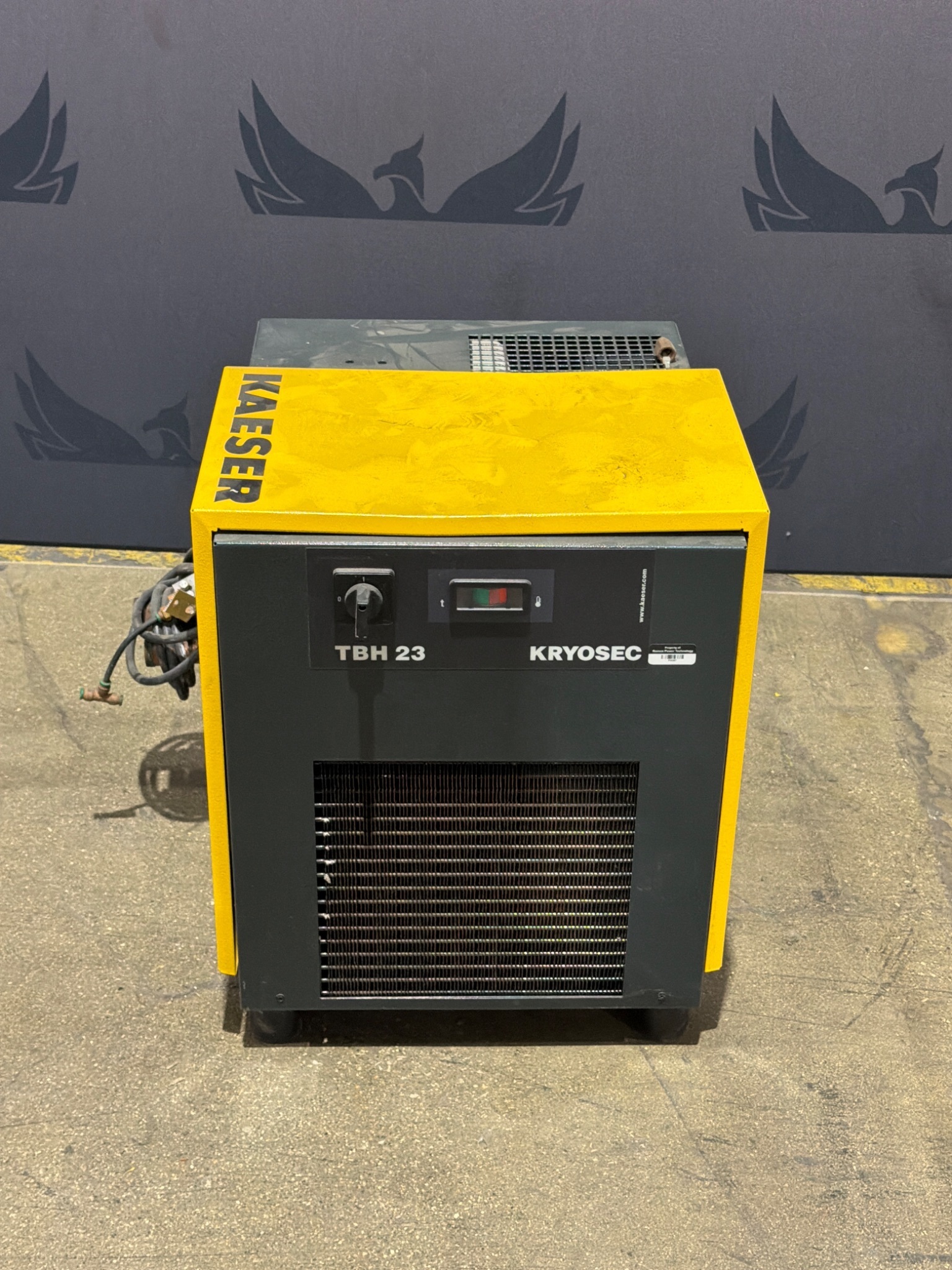 2017 KAESER TBH 23 KRYOSEC Refrigeration Dryer USED 0