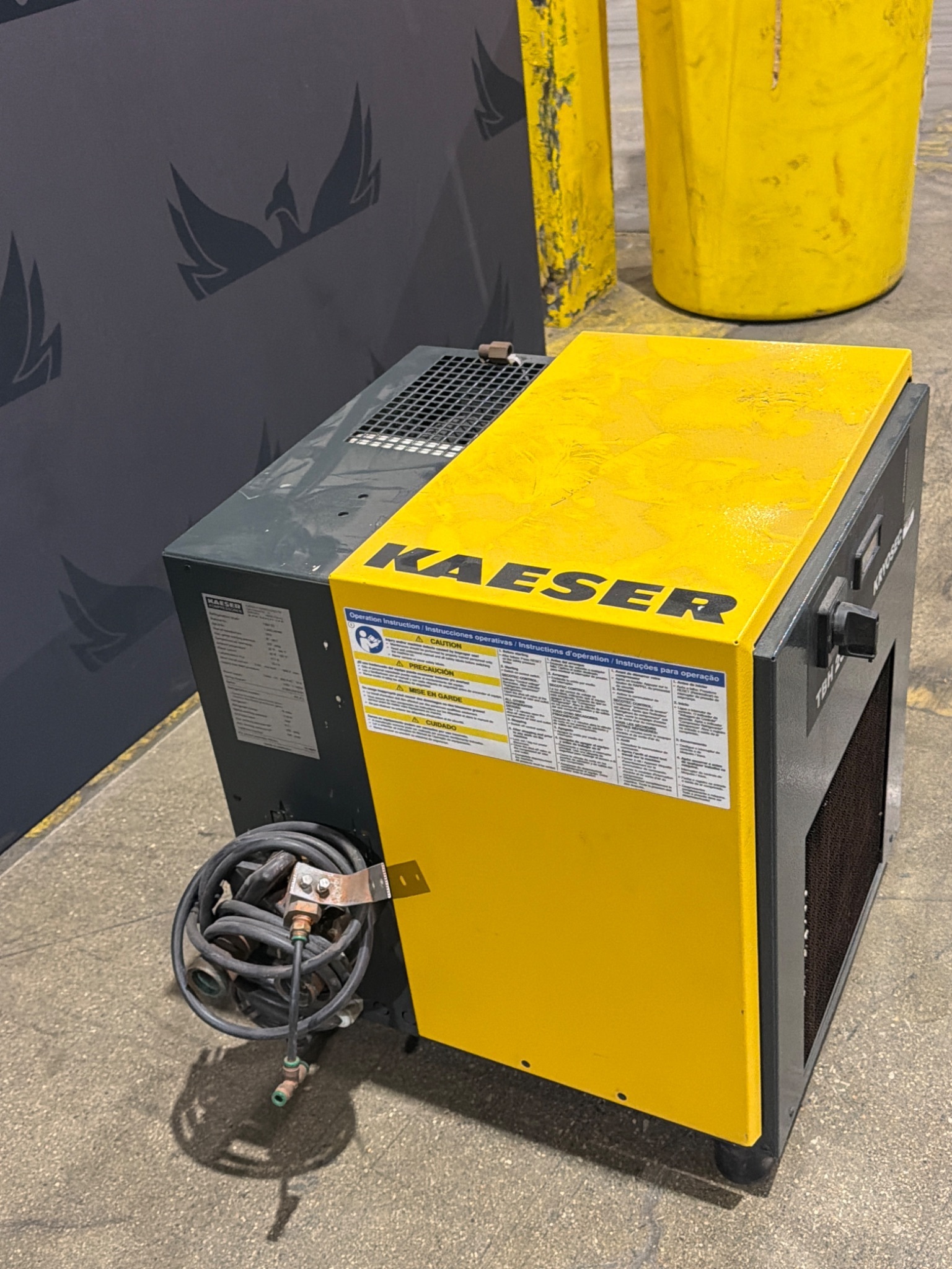 2017 KAESER TBH 23 KRYOSEC Refrigeration Dryer USED 1