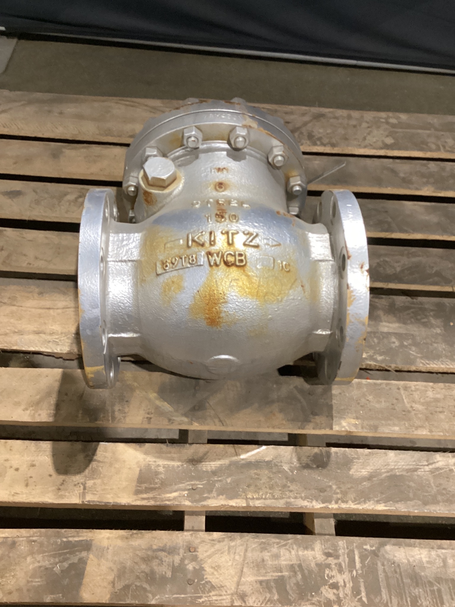 KITZ FIG. 150 SCOS 6in Class 150 Swing Check Valve WCB NEW 0
