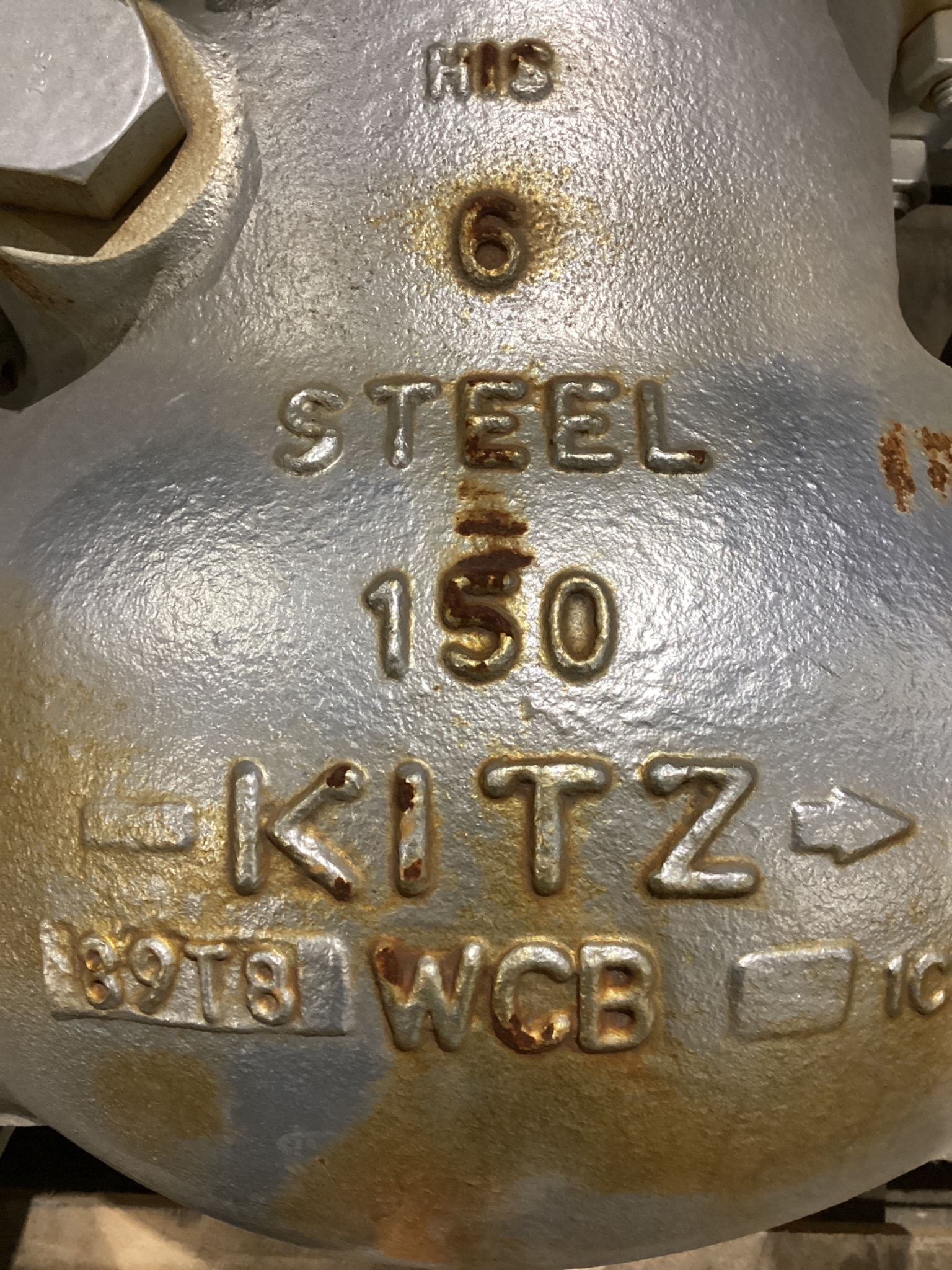 KITZ FIG. 150 SCOS 6in Class 150 Swing Check Valve WCB NEW 1