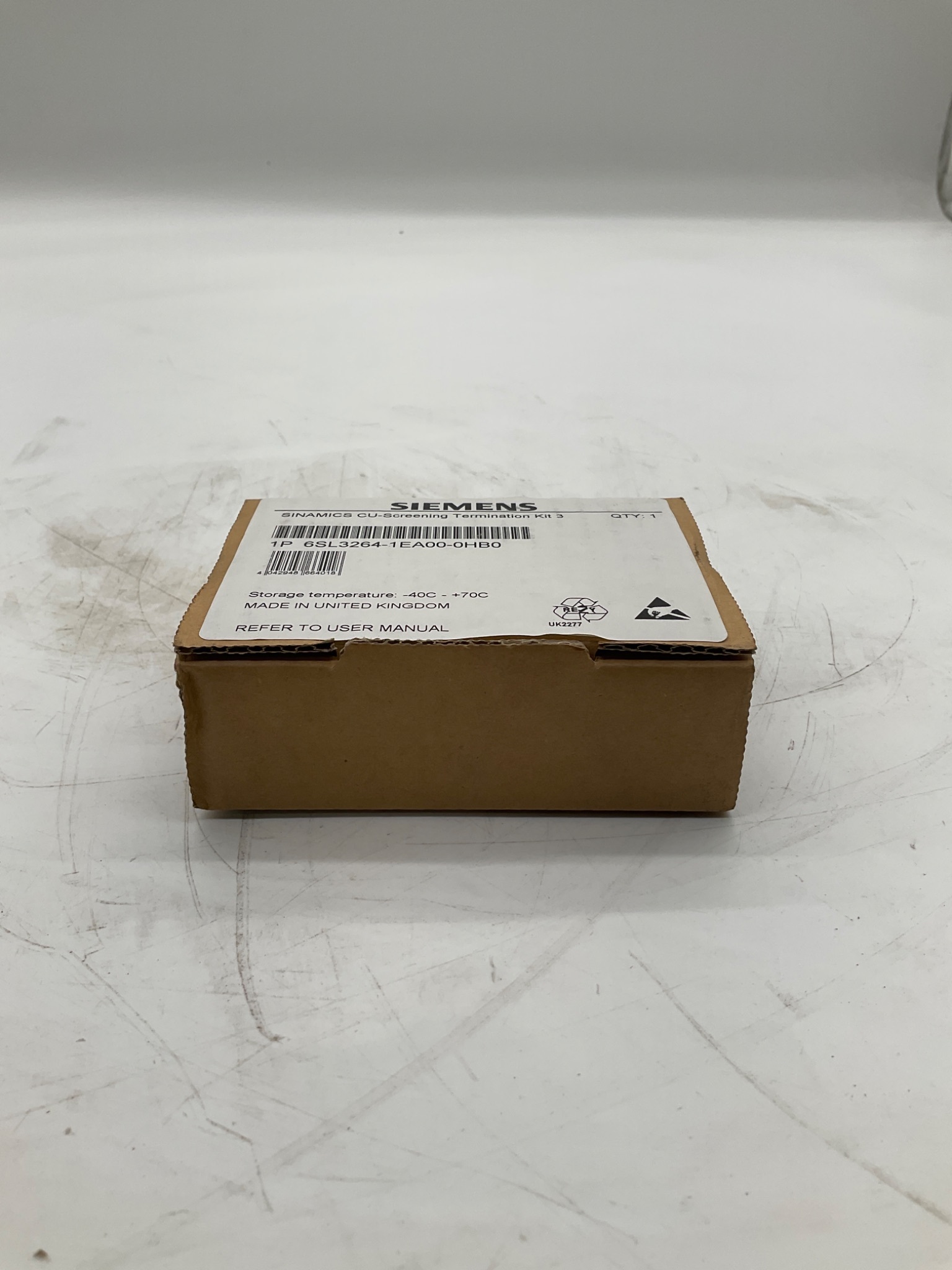 SIEMENS 6SL3264-1EA00-0HB0 SINAMICS CU-Screening Termination Kit 3 NEW 1