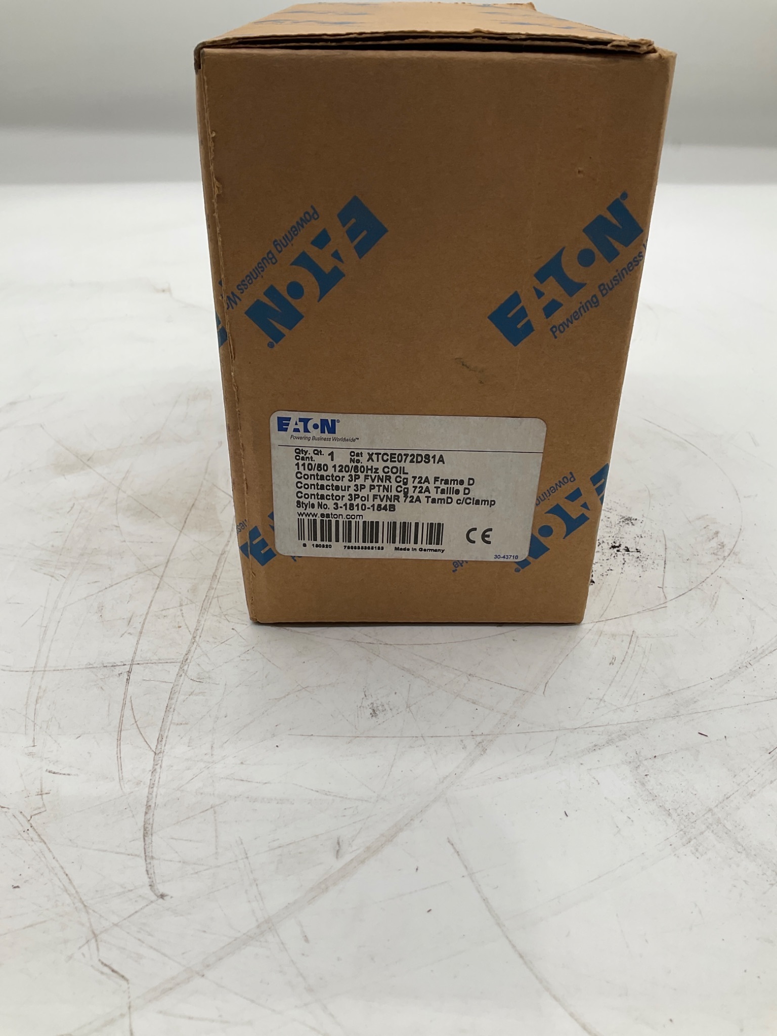 EATON XTCE072DS1A 3P 72A XT IEC Contactor NEW 0