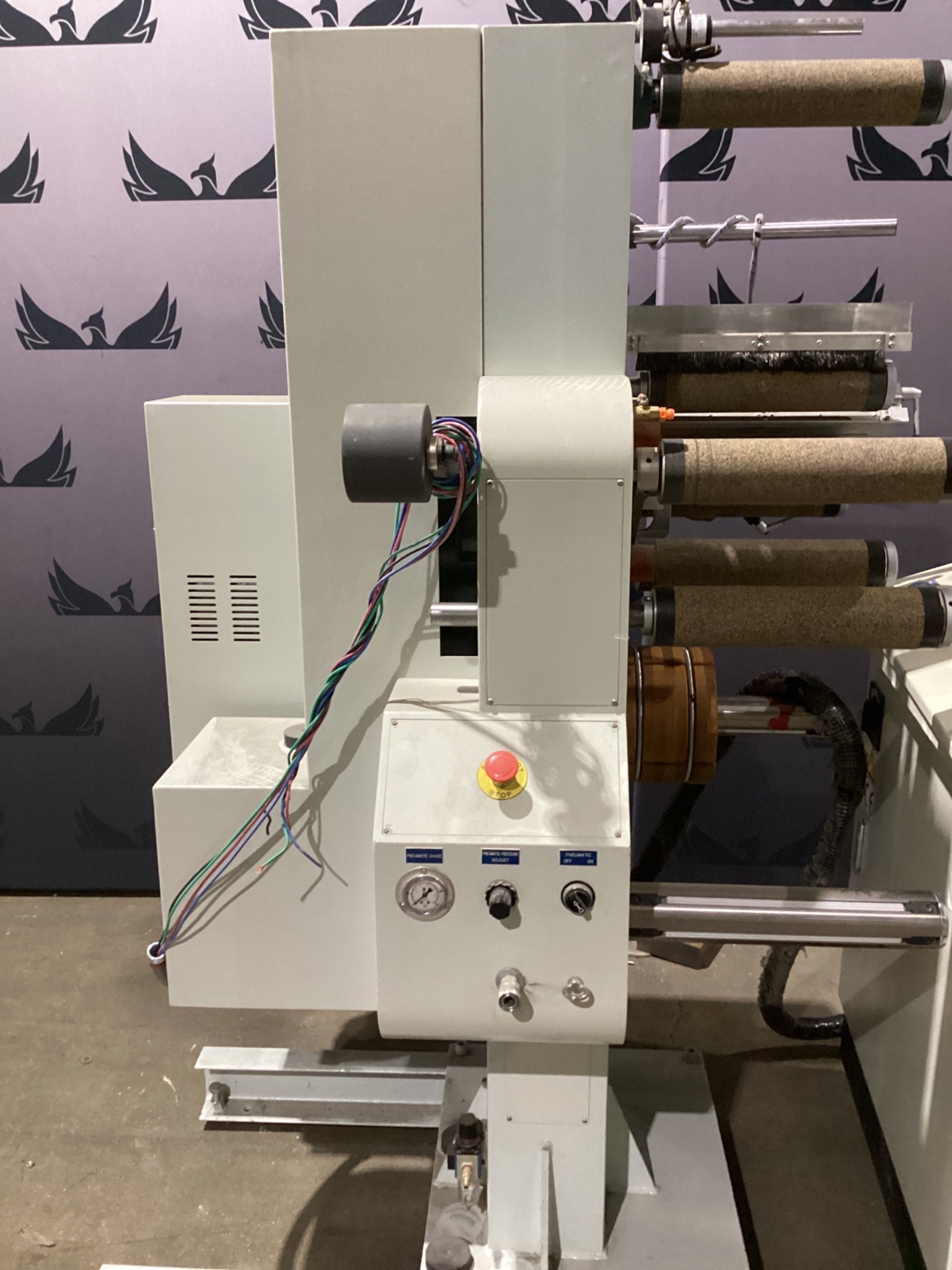 KARLVILLE INSPECT-300FB-HS Re-Reeling and Doctor Machine USED 1