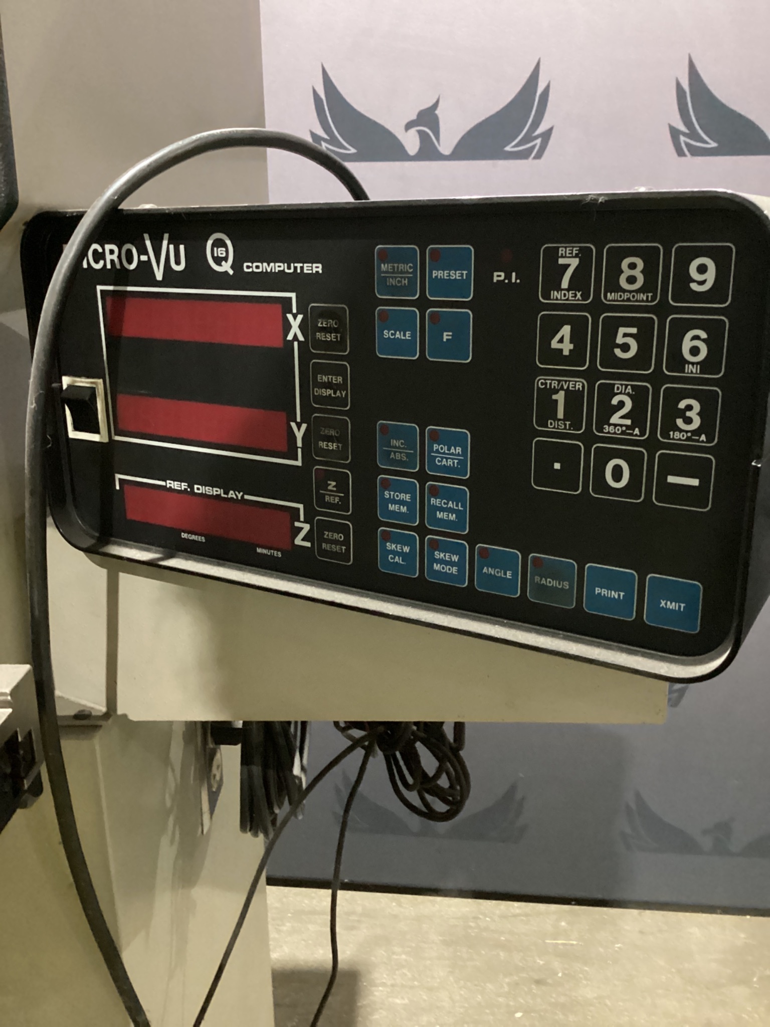 Micro-Vu H14 Optical Comparator w/ IQ16 Metrology Computer USED 4