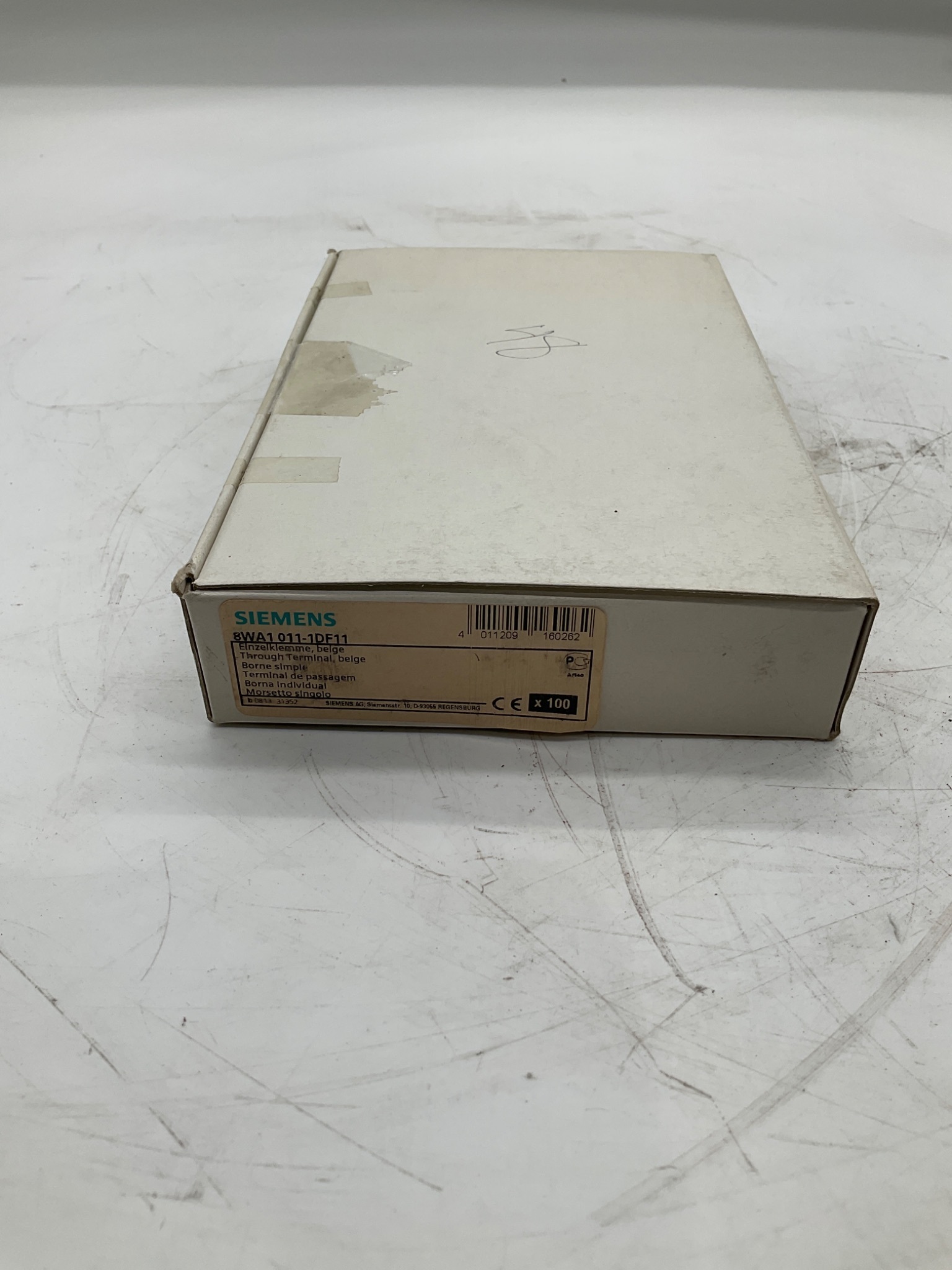 SIEMENS 8WA1 011-1DF11 Through Terminal NEW (100-Pack) 1