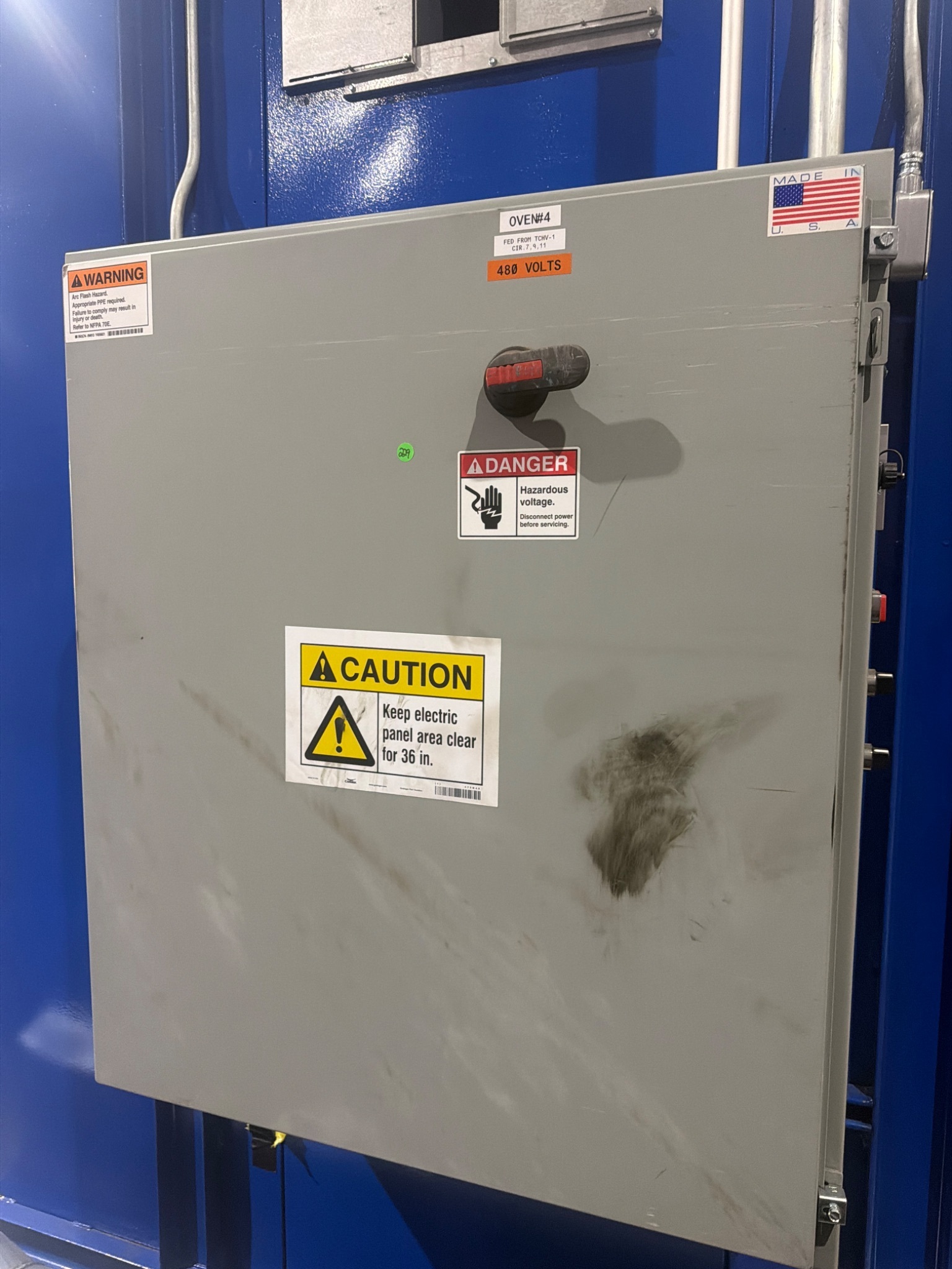 Precision Quincy HD4TE-0406-06 Electric Batch Oven USED 4