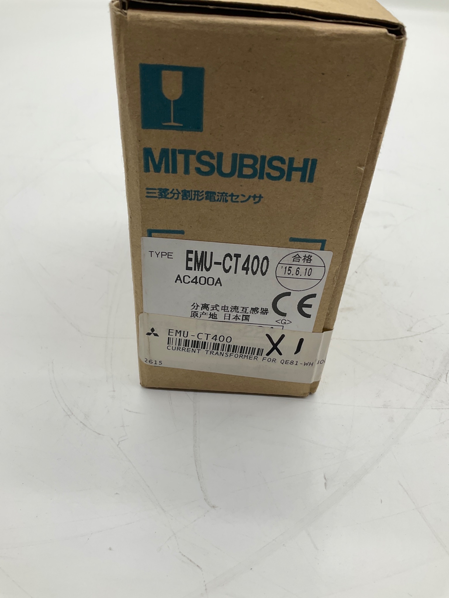 MITSUBISHI EMU-CT400 Split-Core Current Transformer 400A NEW 2