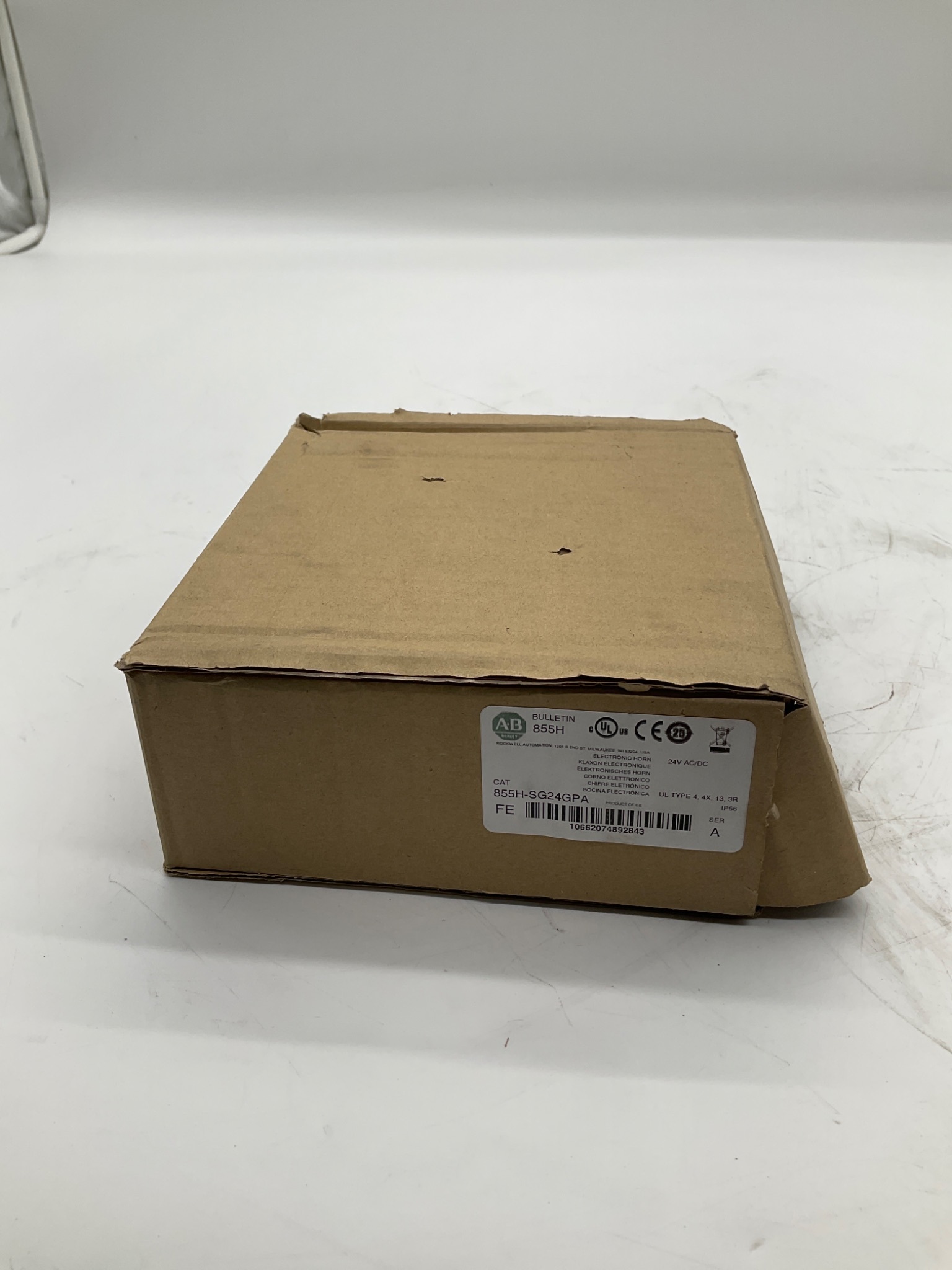 ALLEN-BRADLEY 855H-SG24GPA Electronic Horn 24V AC/DC NEW 0
