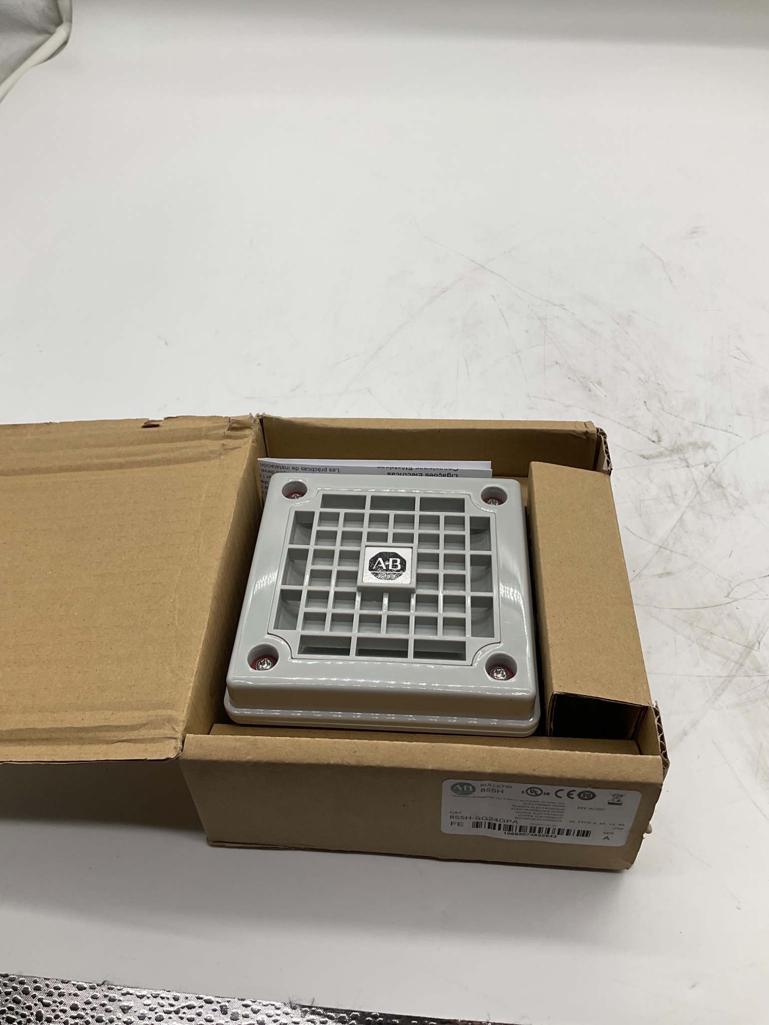 ALLEN-BRADLEY 855H-SG24GPA Electronic Horn 24V AC/DC NEW 3
