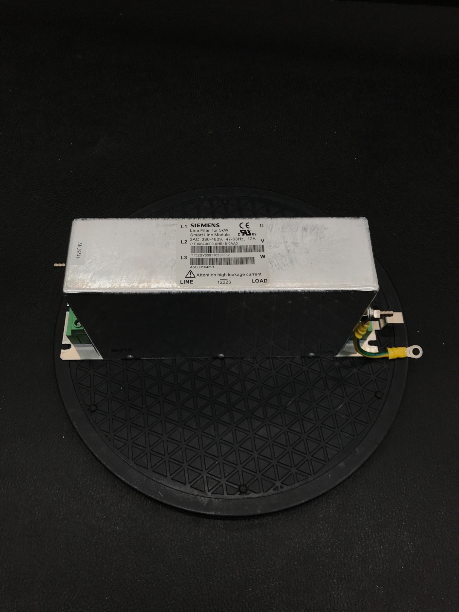 SIEMENS 6SL3000-0HE15-0AA0 SINAMICS Line Filter 5kW USED 0