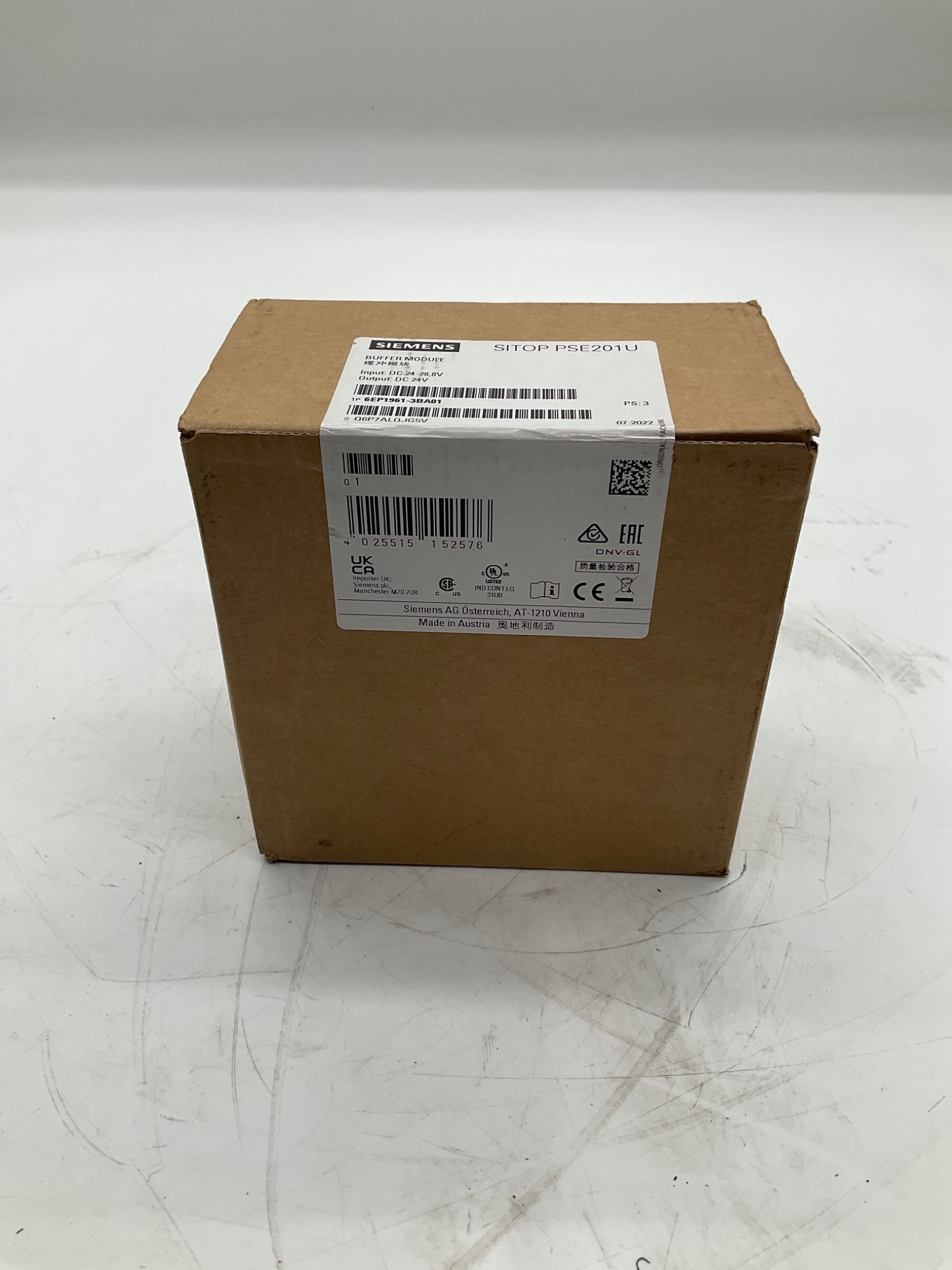 SIEMENS 6EP1961-3BA01 SITOP PSE201U Buffer Module NEW 0