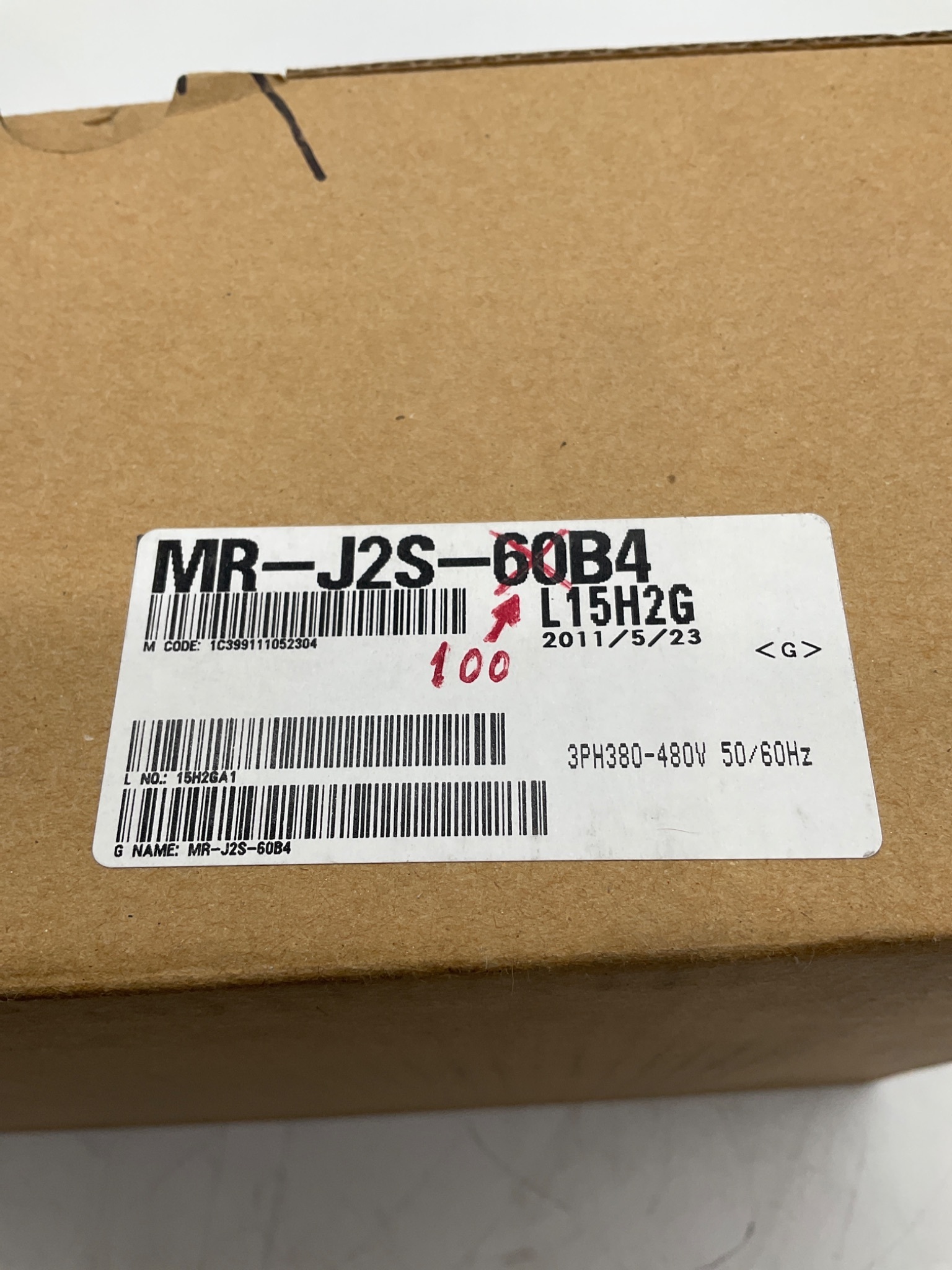 MITSUBISHI MR-J2S-100B4 MELSERVO AC Servo Amplifier NEW 2