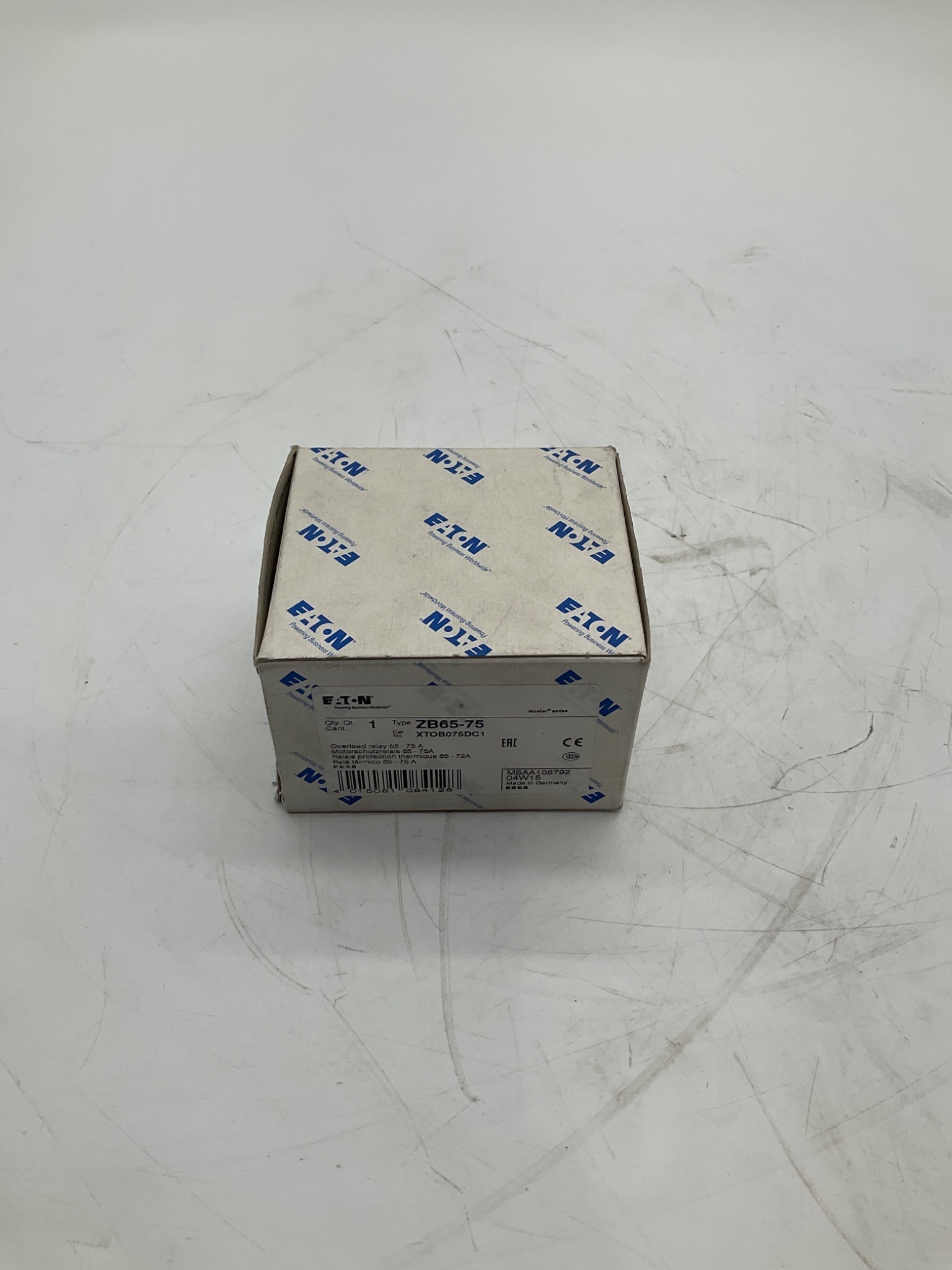EATON ZB65-75 Thermal Overload Relay NEW 0