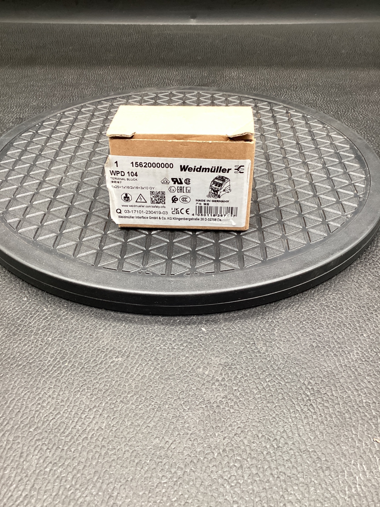 WEIDMULLER WPD 104 Distribution Terminal Block NEW 1