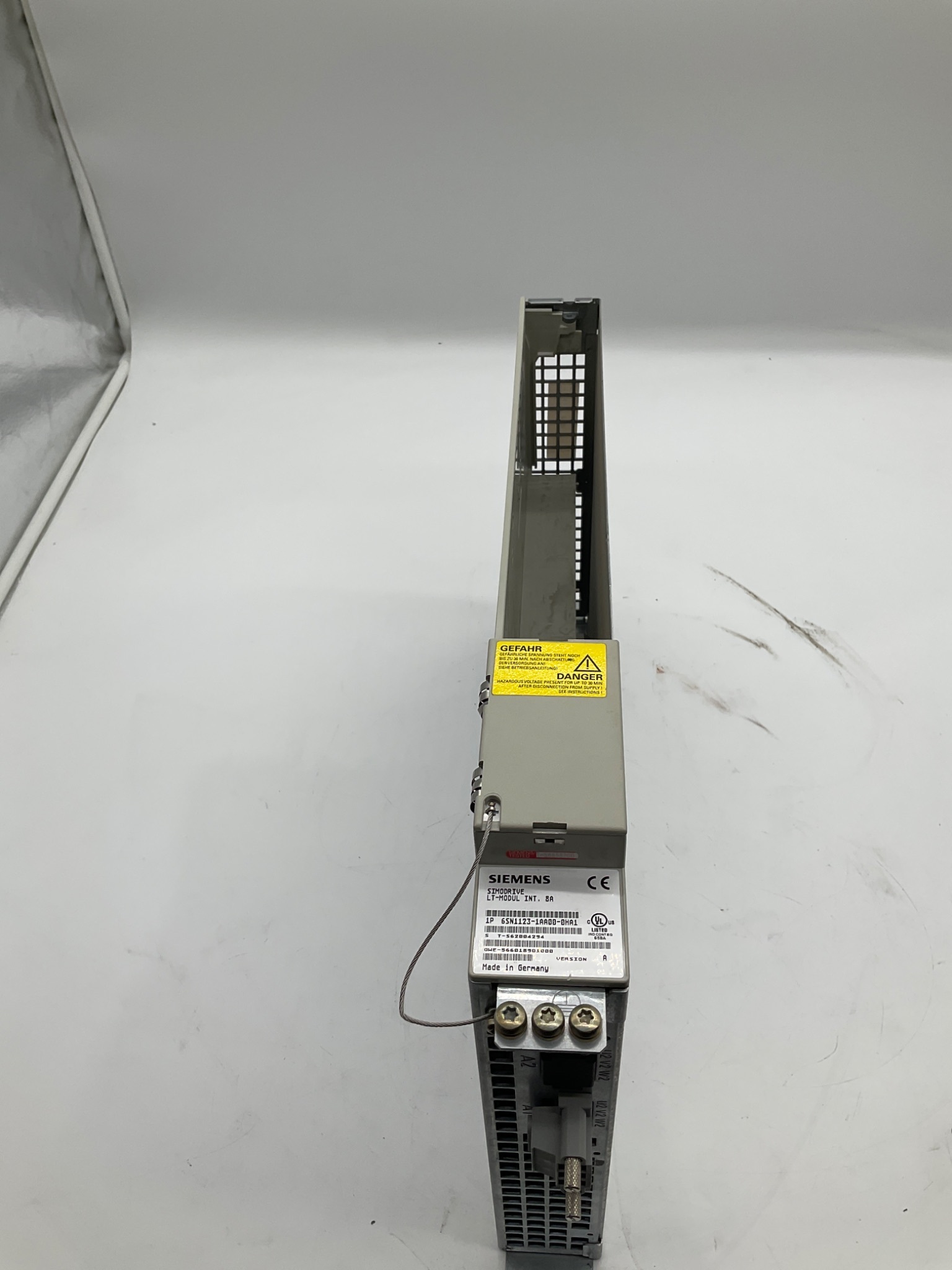 SIEMENS 6SN1123-1AA00-0HA1 SIMODRIVE LT Module INT. 8A USED 0