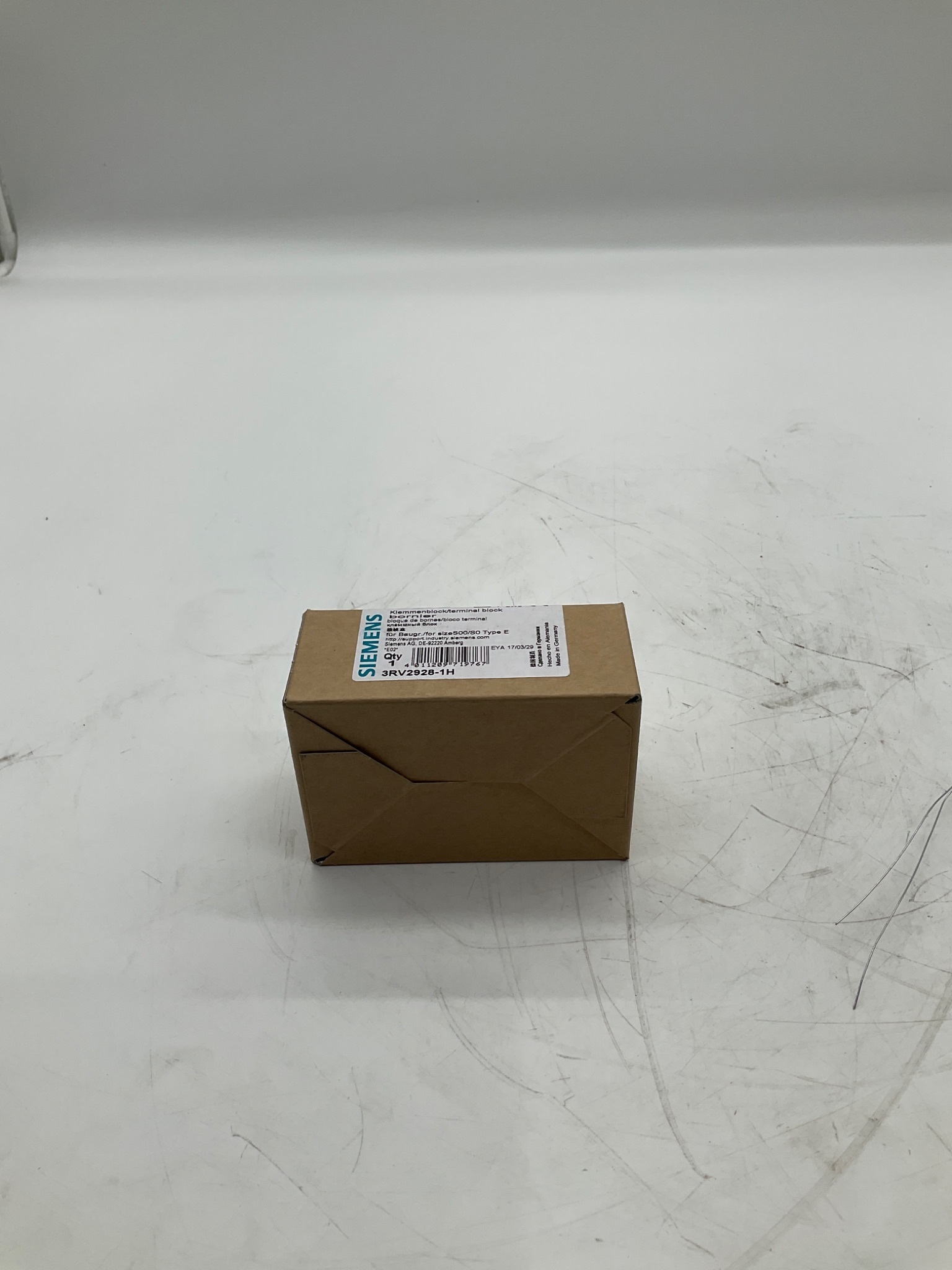 SIEMENS 3RV2928-1H Terminal Block NEW 0