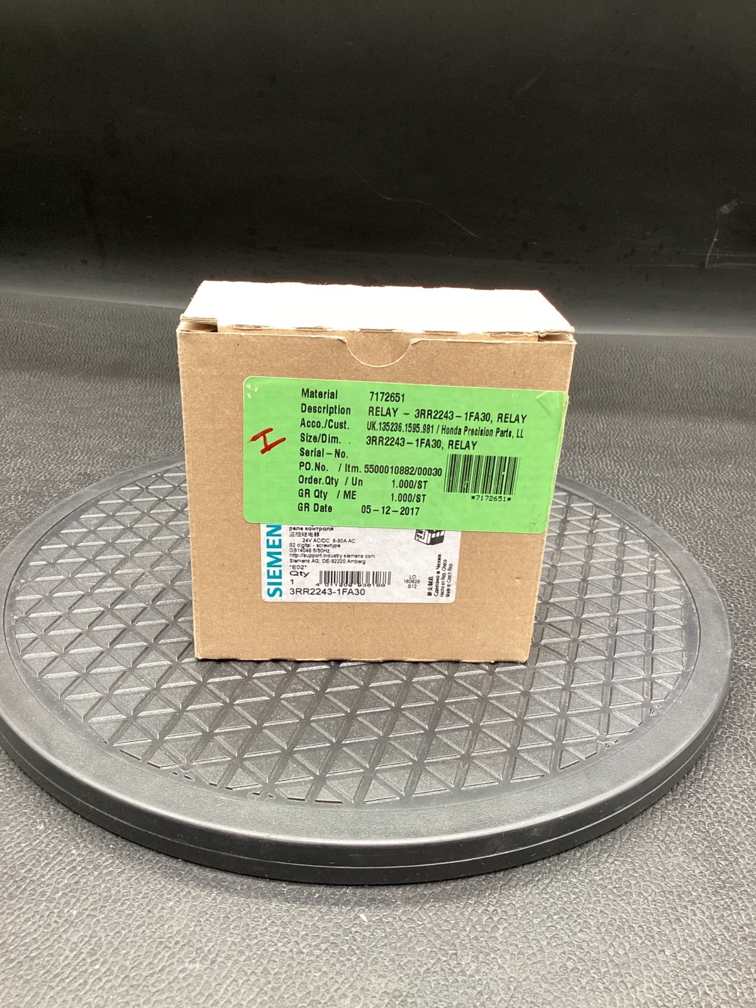 SIEMENS 3RR2243-1FA30 SIRIUS Current Monitoring Relay NEW 0