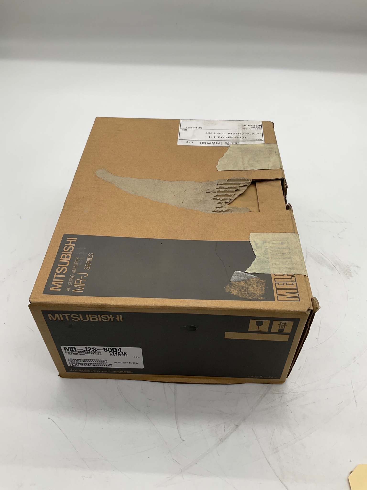 MITSUBISHI MR-J2S-60B4 MELSERVO AC Servo Amplifier NEW 0