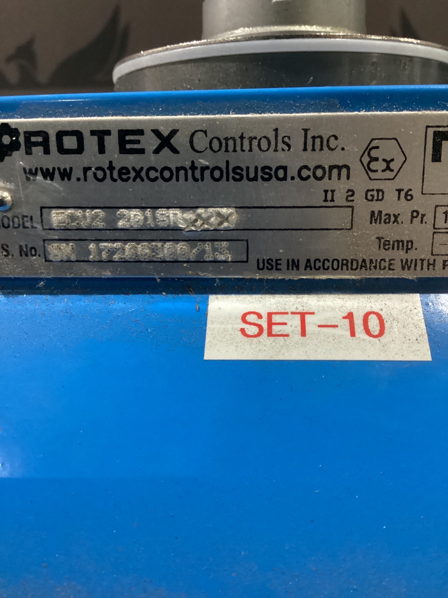 ROTEX BCV2-201SR Pneumatic Rotary Actuator NEW 1