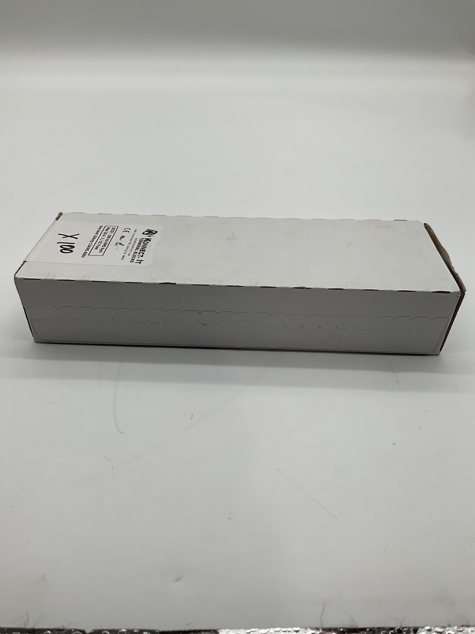 KONNECT-IT KN-T12BLK-100 Feed-Through Terminal Block (Lot of 100) NEW 2