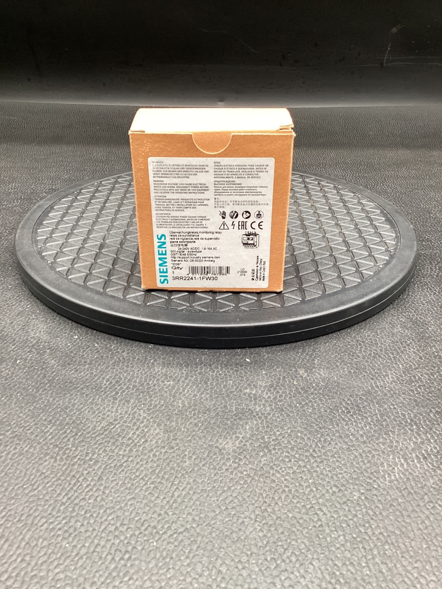 SIEMENS 3RR2241-1FW30 SIRIUS Current Monitoring Relay NEW 0