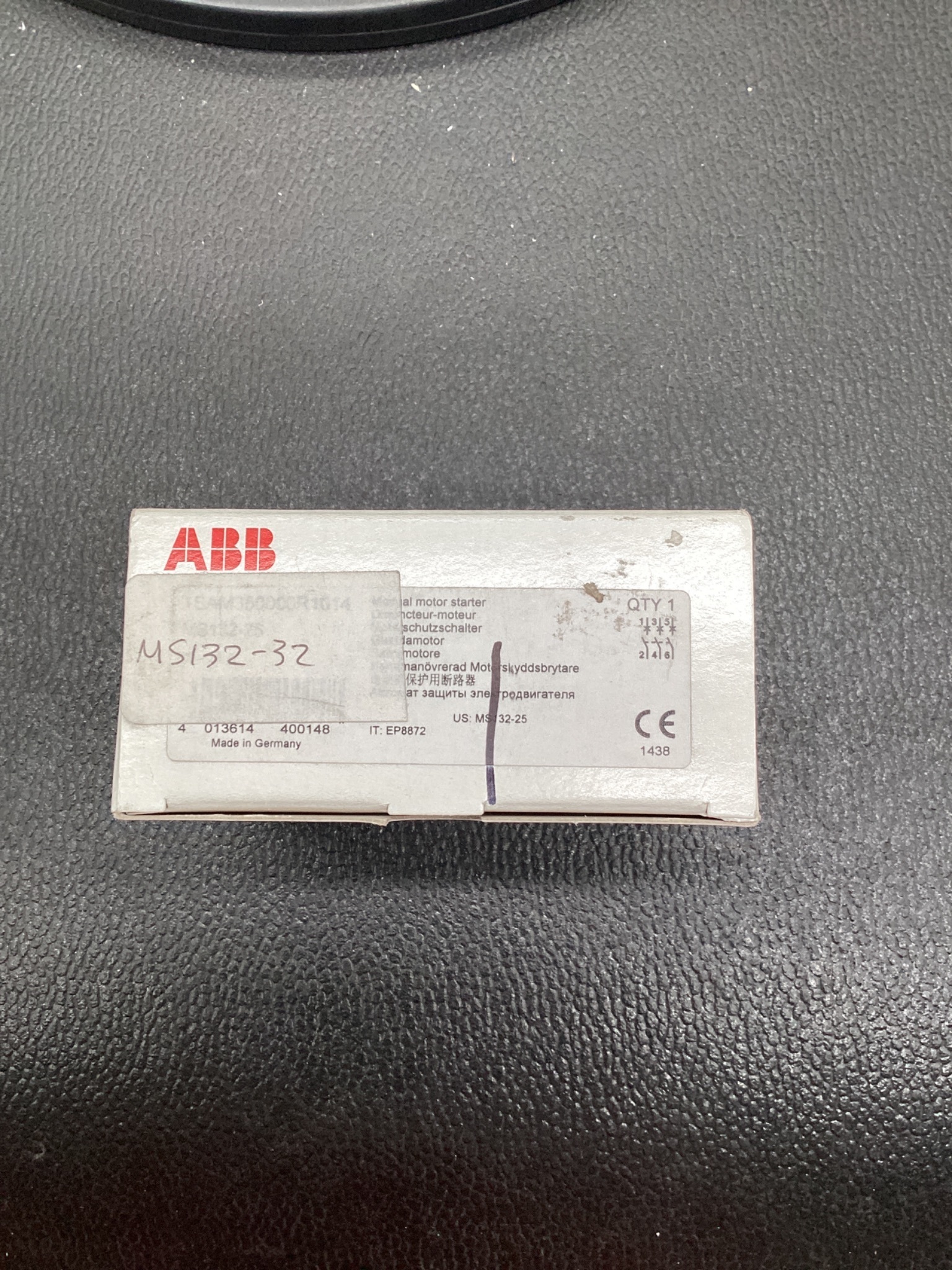 ABB MS132-32 25-32A Manual Motor Starter NEW 0