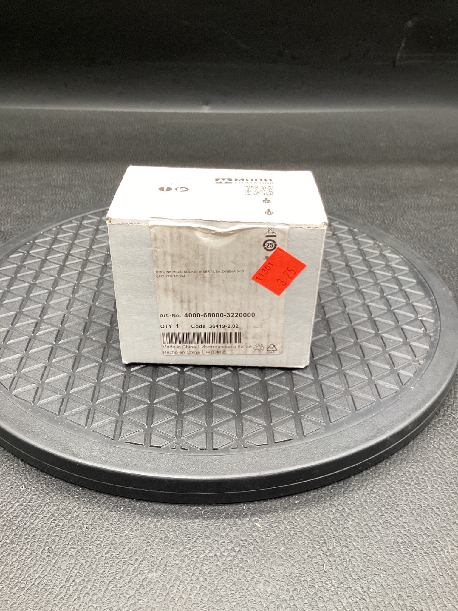 MURR ELEKTRONIK 4000-68000-3220000 ModLink MSDD Socket Insert NEW 0