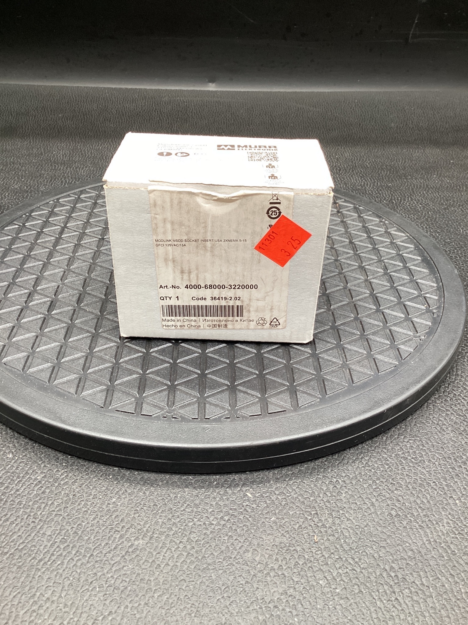 MURR ELEKTRONIK 4000-68000-3220000 ModLink MSDD Socket Insert NEW 2