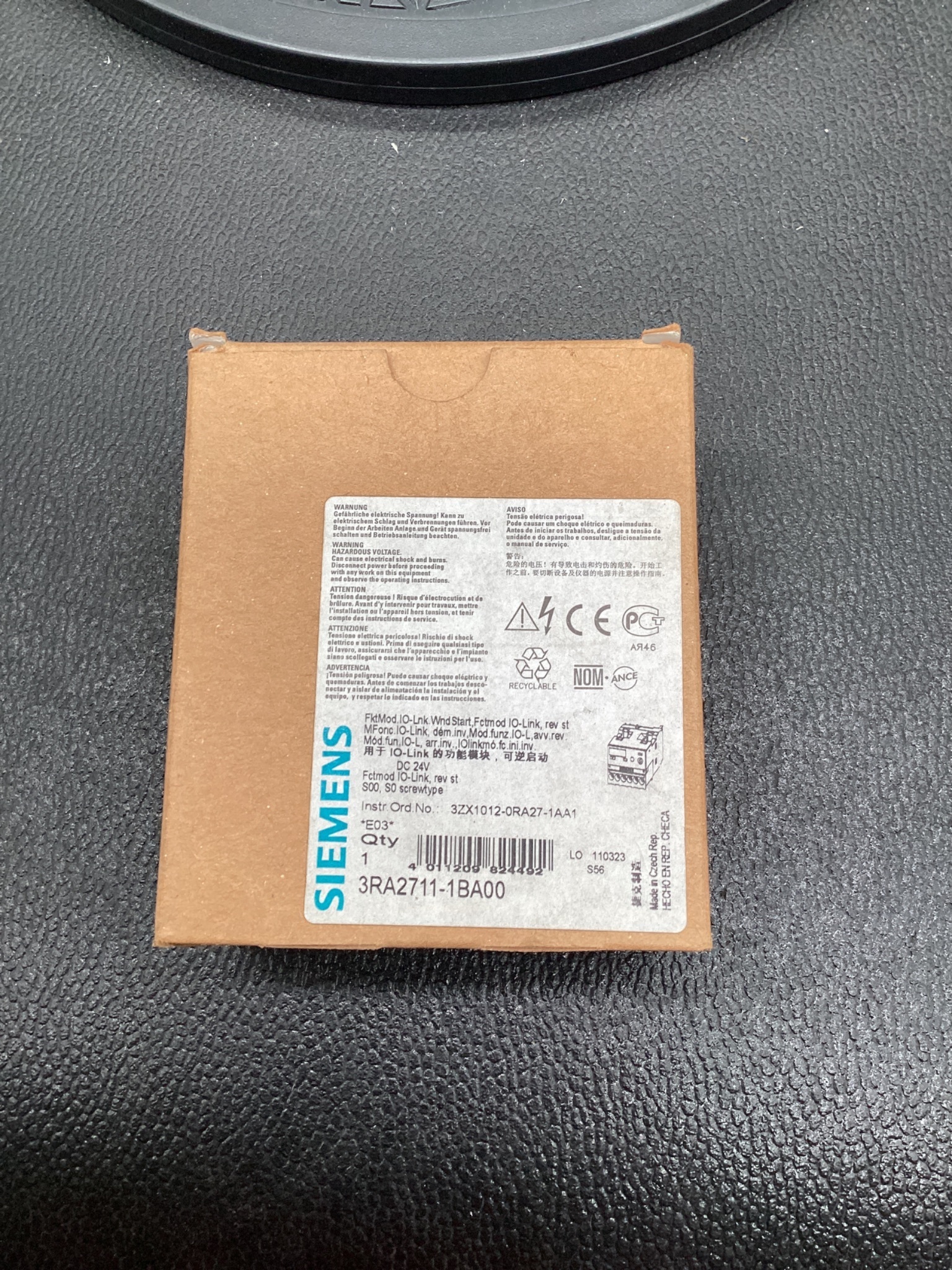 SIEMENS 3RA2711-1BA00 SIRIUS IO-Link Function Module NEW 2