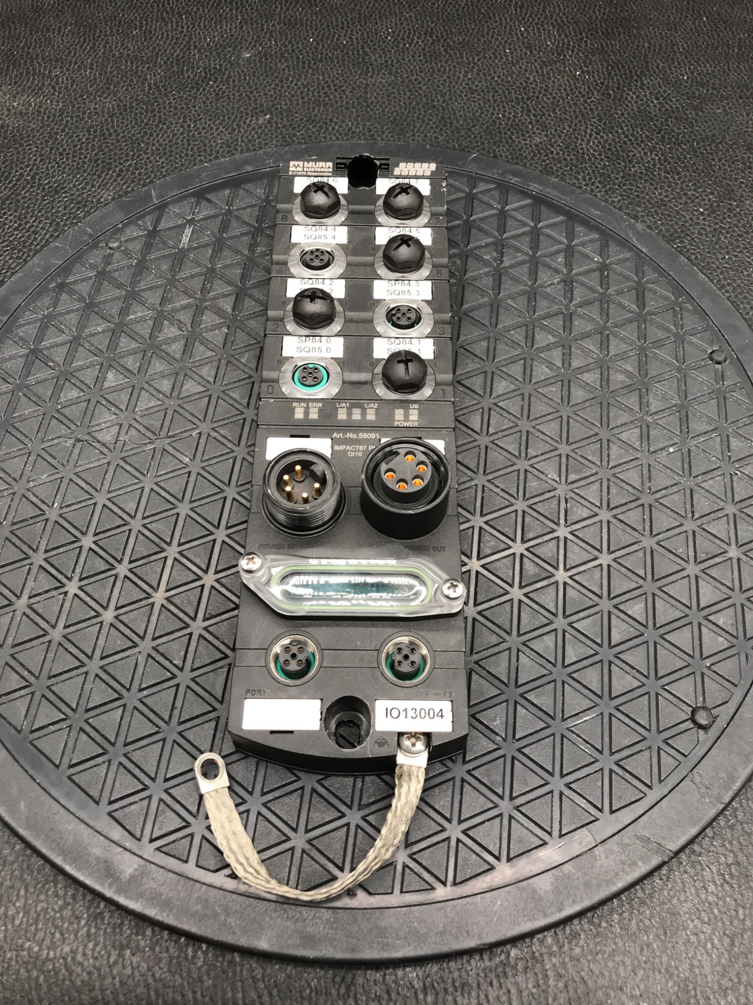 MURR ELEKTRONIK 55091 IMPACT67-P DI16 Fieldbus I/O Module USED 0