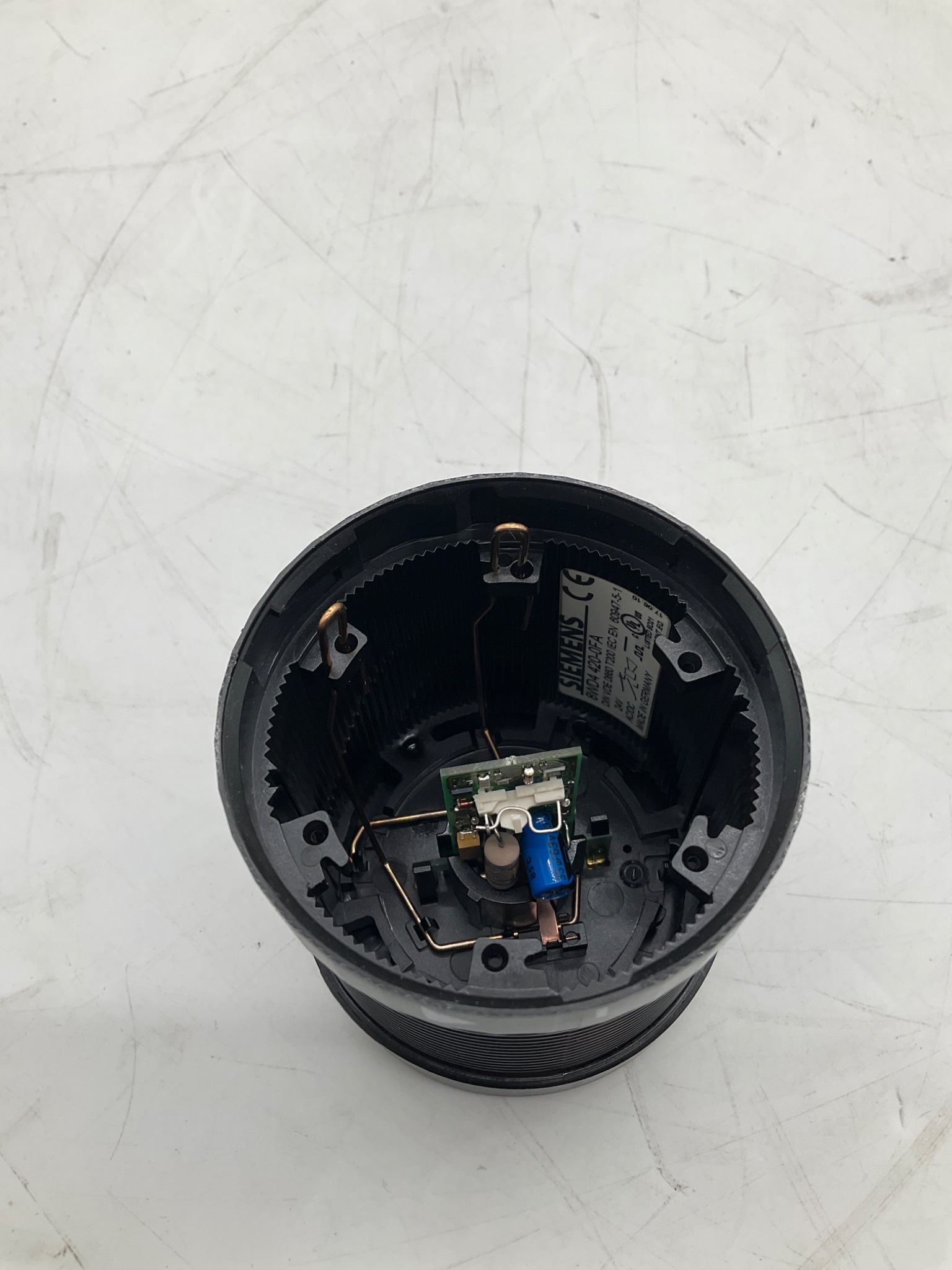 SIEMENS 8WD4420-0FA SIRIUS Buzzer Element Black 24V AC/DC NEW 2
