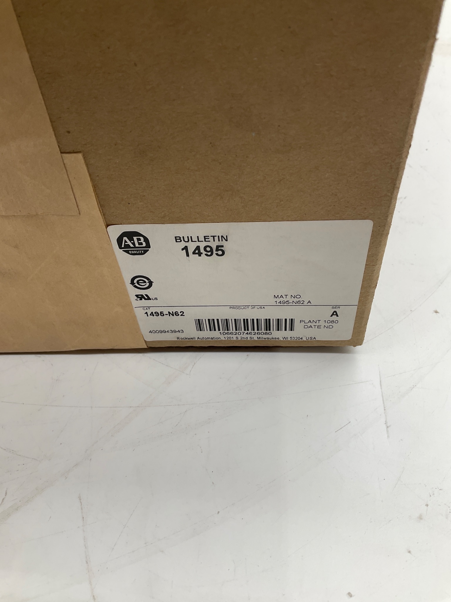 ALLEN-BRADLEY 1495-N62 Fuse Cover Kit NEW 3