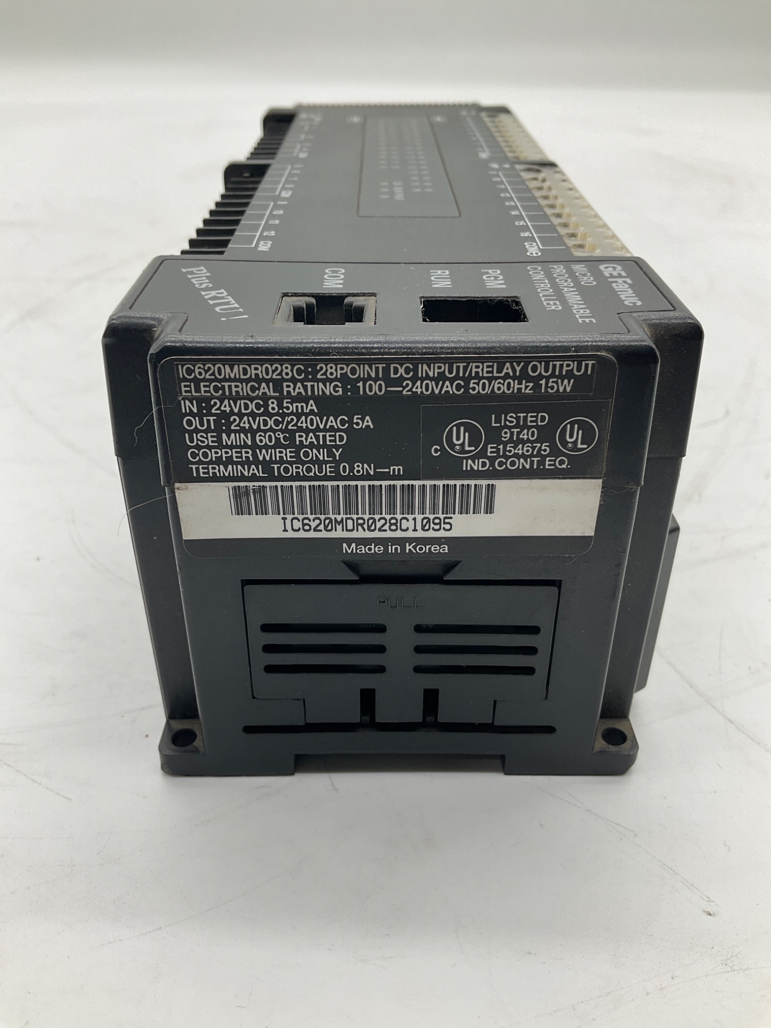 GE FANUC IC620MDR028C Plus RTU Micro Programmable Controller NEW 2