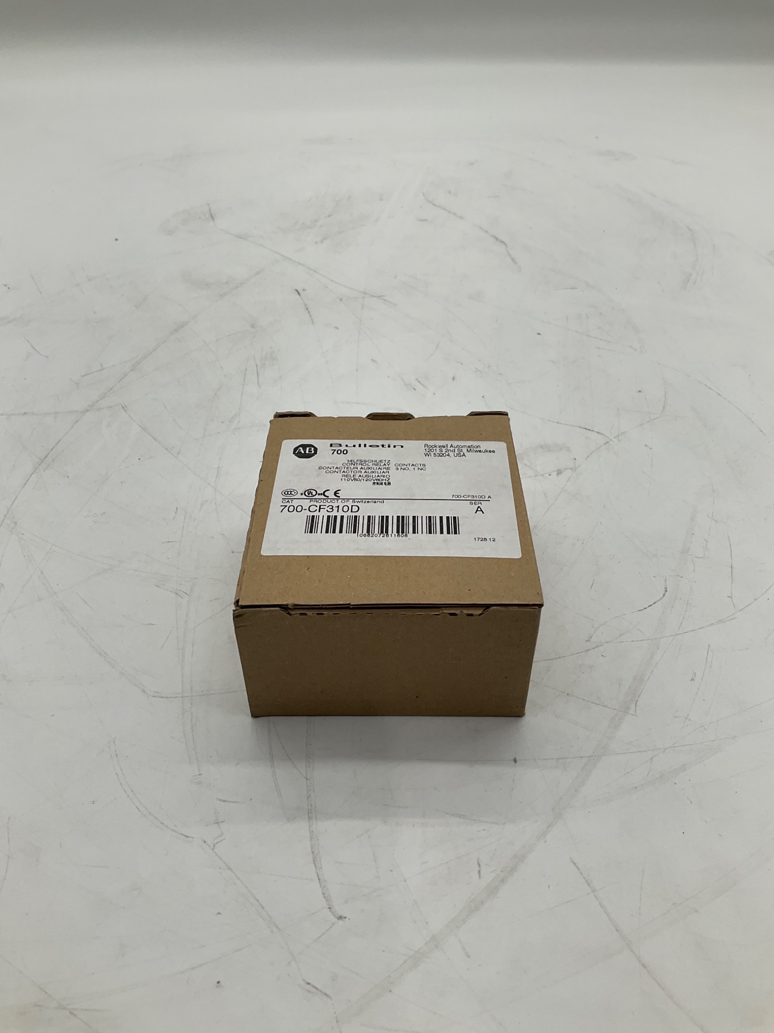 ALLEN-BRADLEY 700-CF310D Control Relay NEW 0