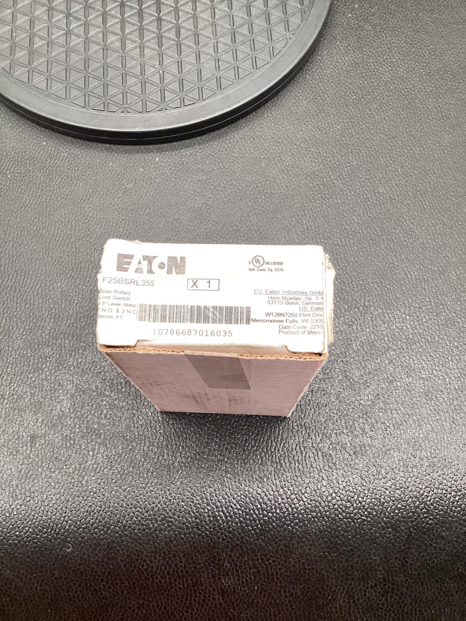 EATON F25BSRL355 Side Rotary Limit Switch NEW 2
