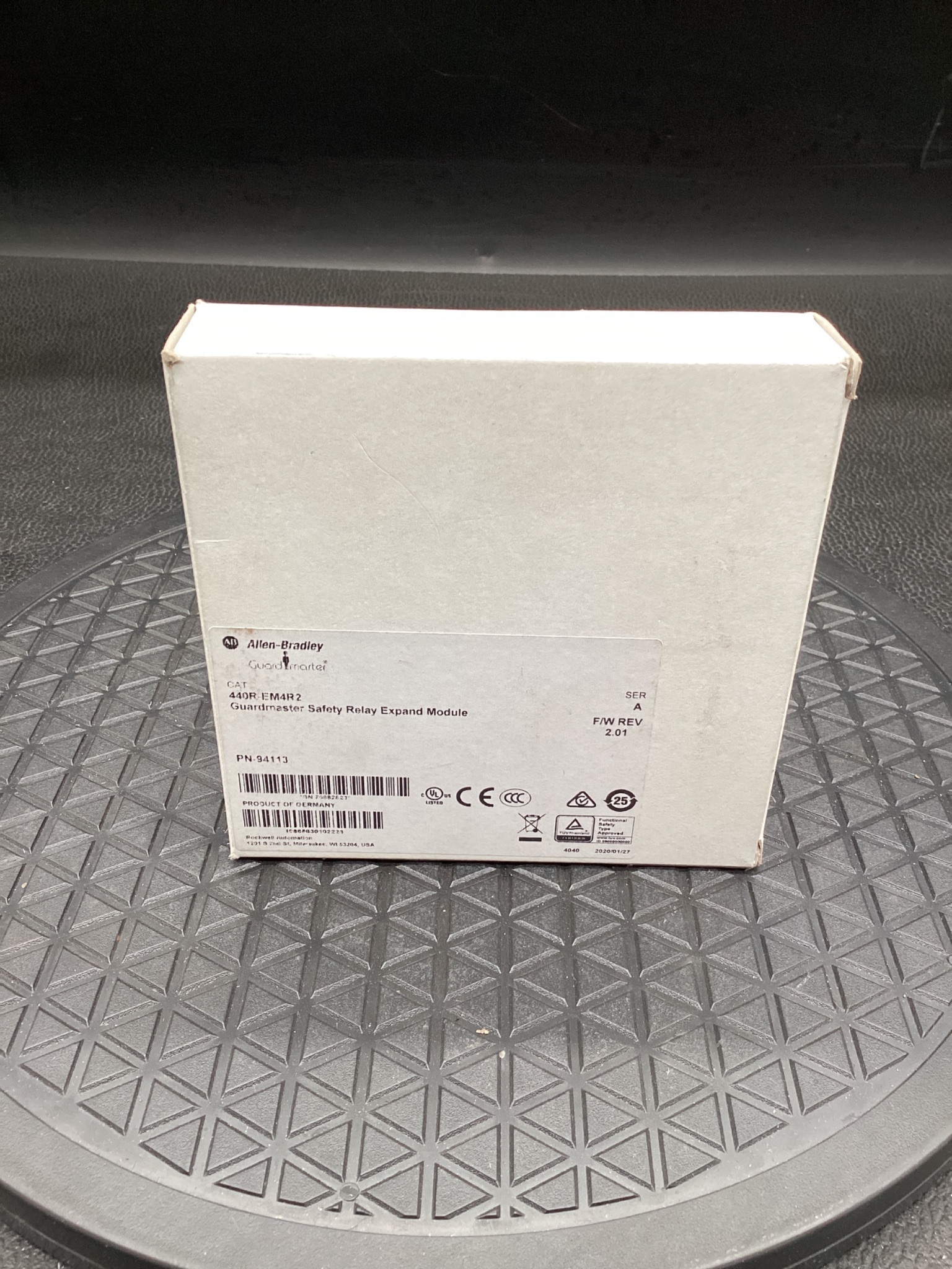 ALLEN-BRADLEY 440R-EM4R2 Guardmaster GSR EM Safety Relay Expansion Module NEW 0