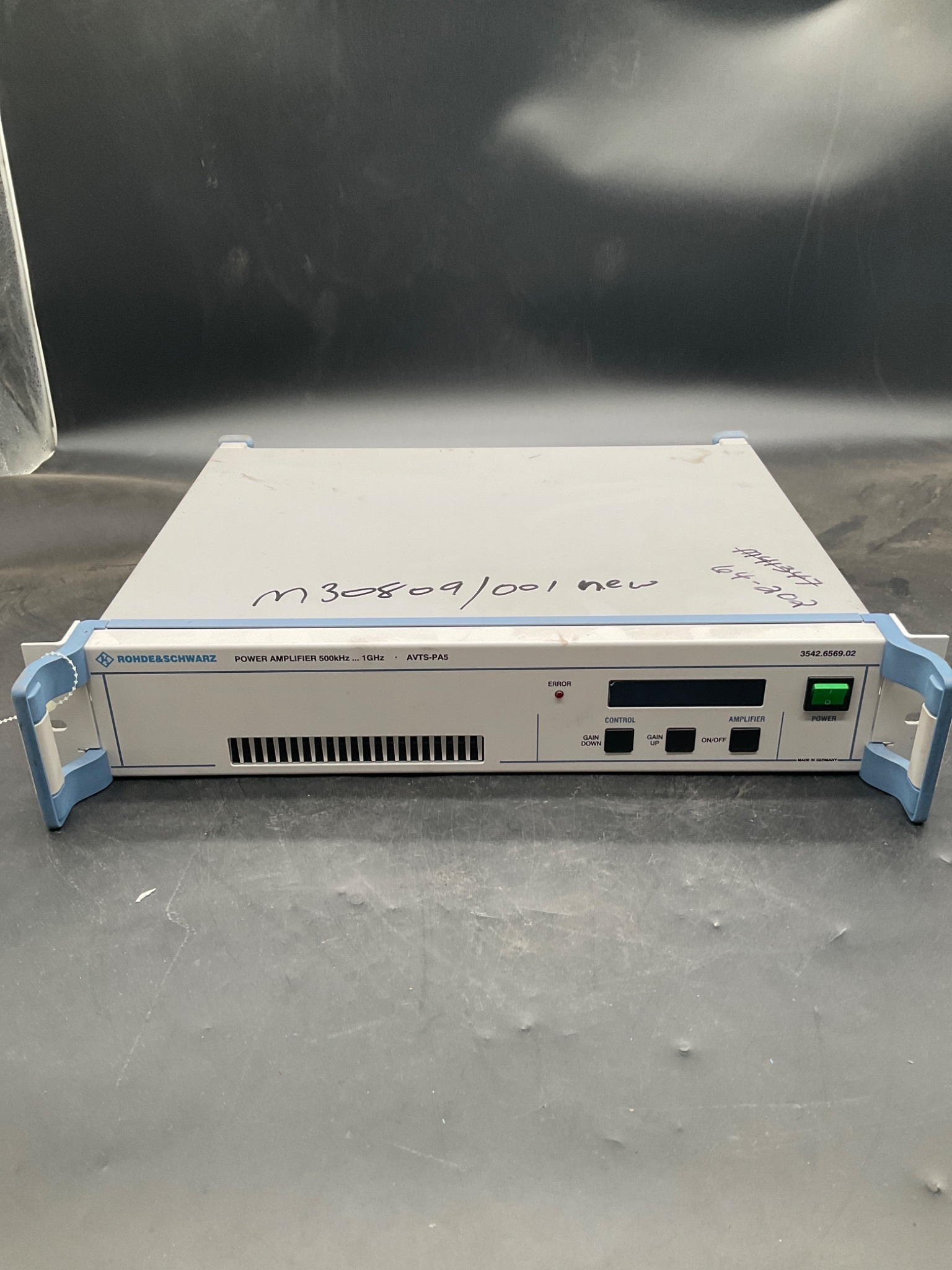 Rohde & Schwarz AVTS-PA5 3542.6569.02 RF Power Amplifier 500kHz-1GHz USED 0