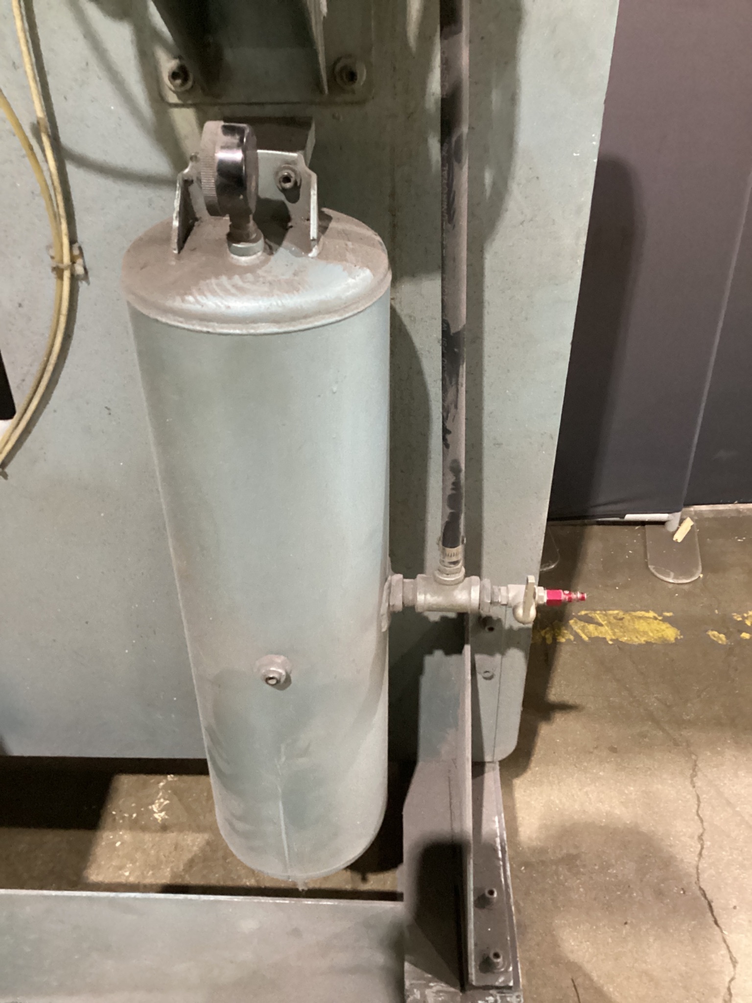 LOCKFORMER LETTER LOK SIGMA I Deep Throat Pneumatic Press USED 4