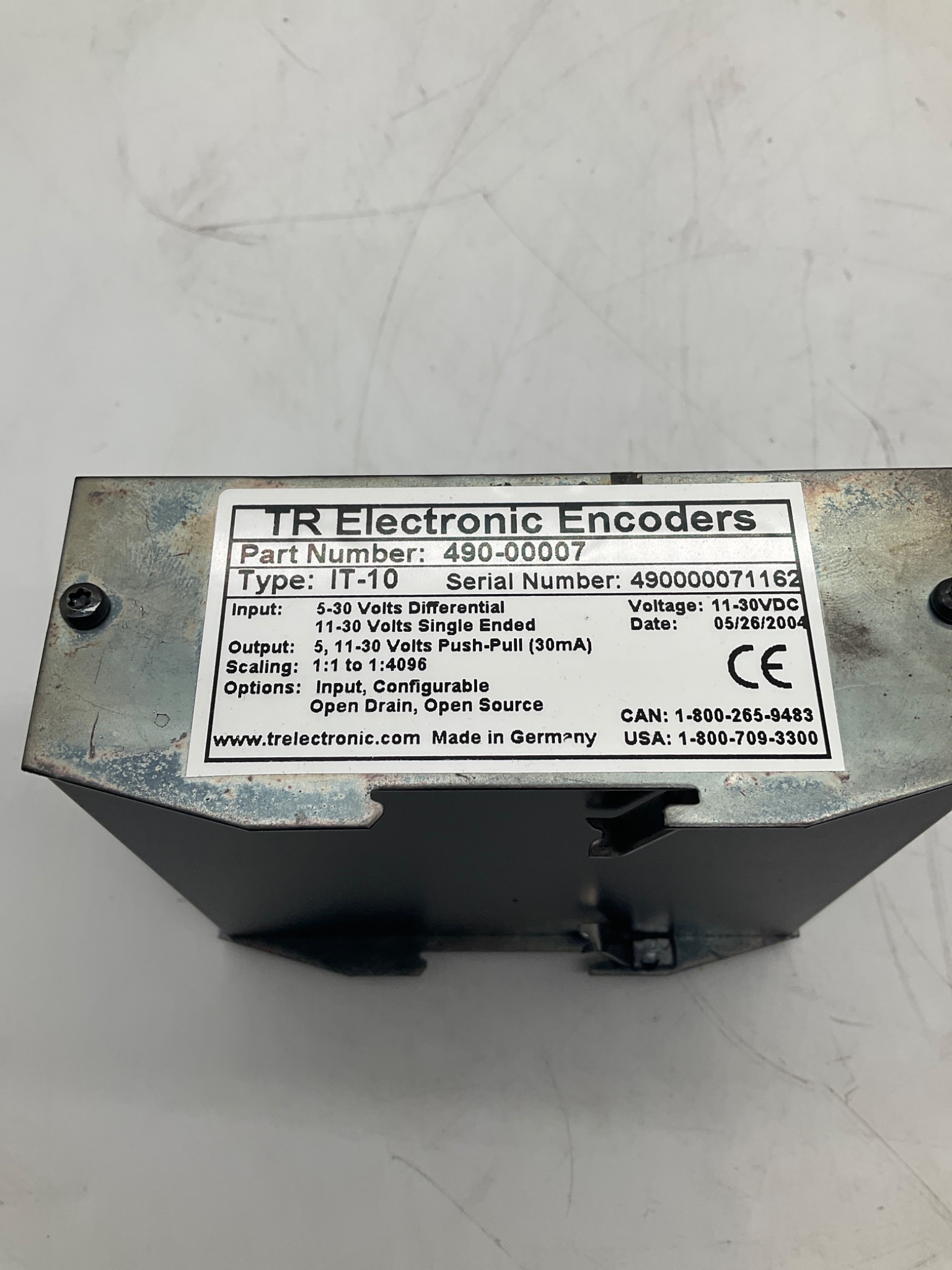 TR ELECTRONIC 490-00007 IT-10 Encoder Interface Module NEW 1