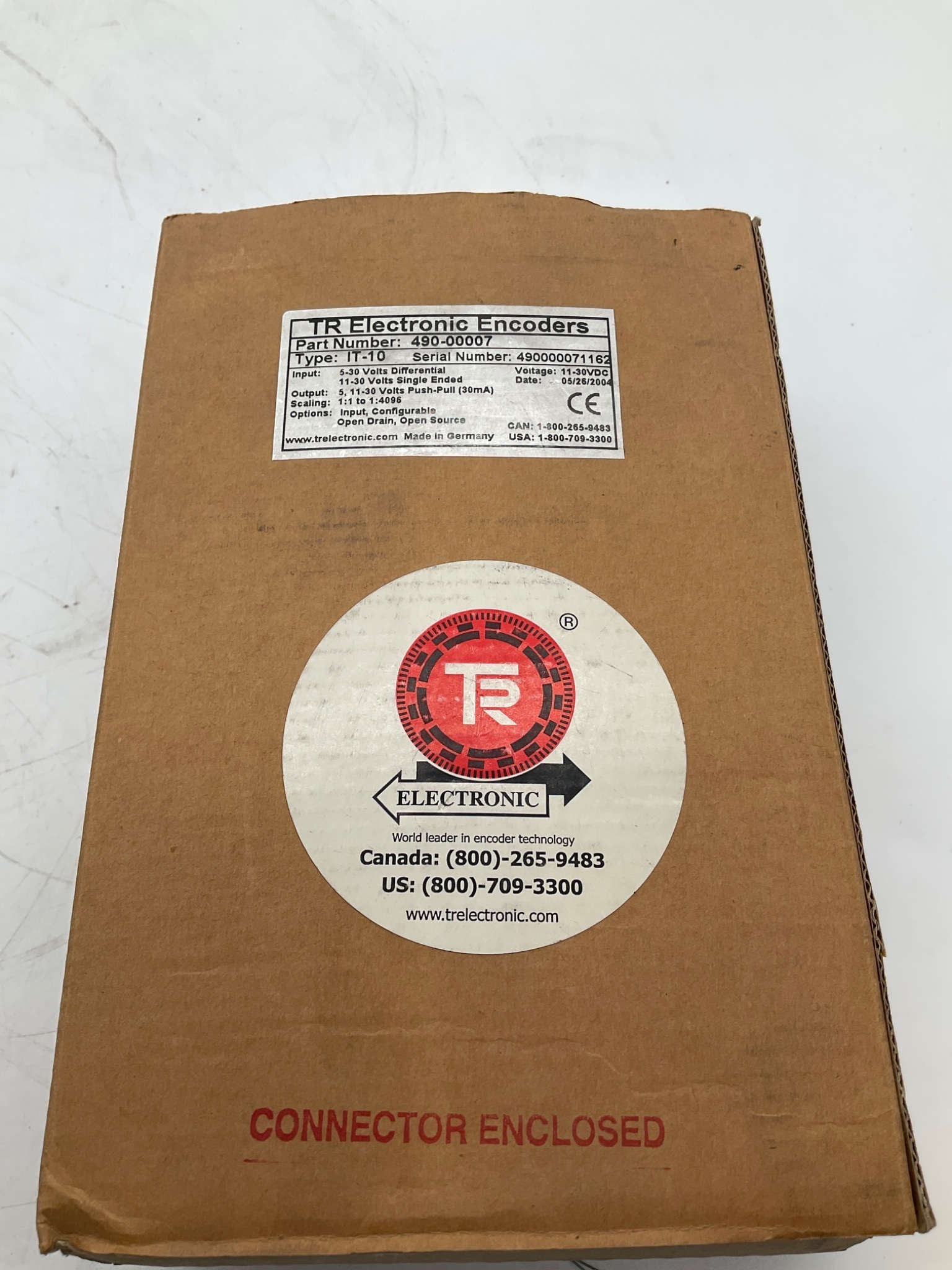 TR ELECTRONIC 490-00007 IT-10 Encoder Interface Module NEW 2
