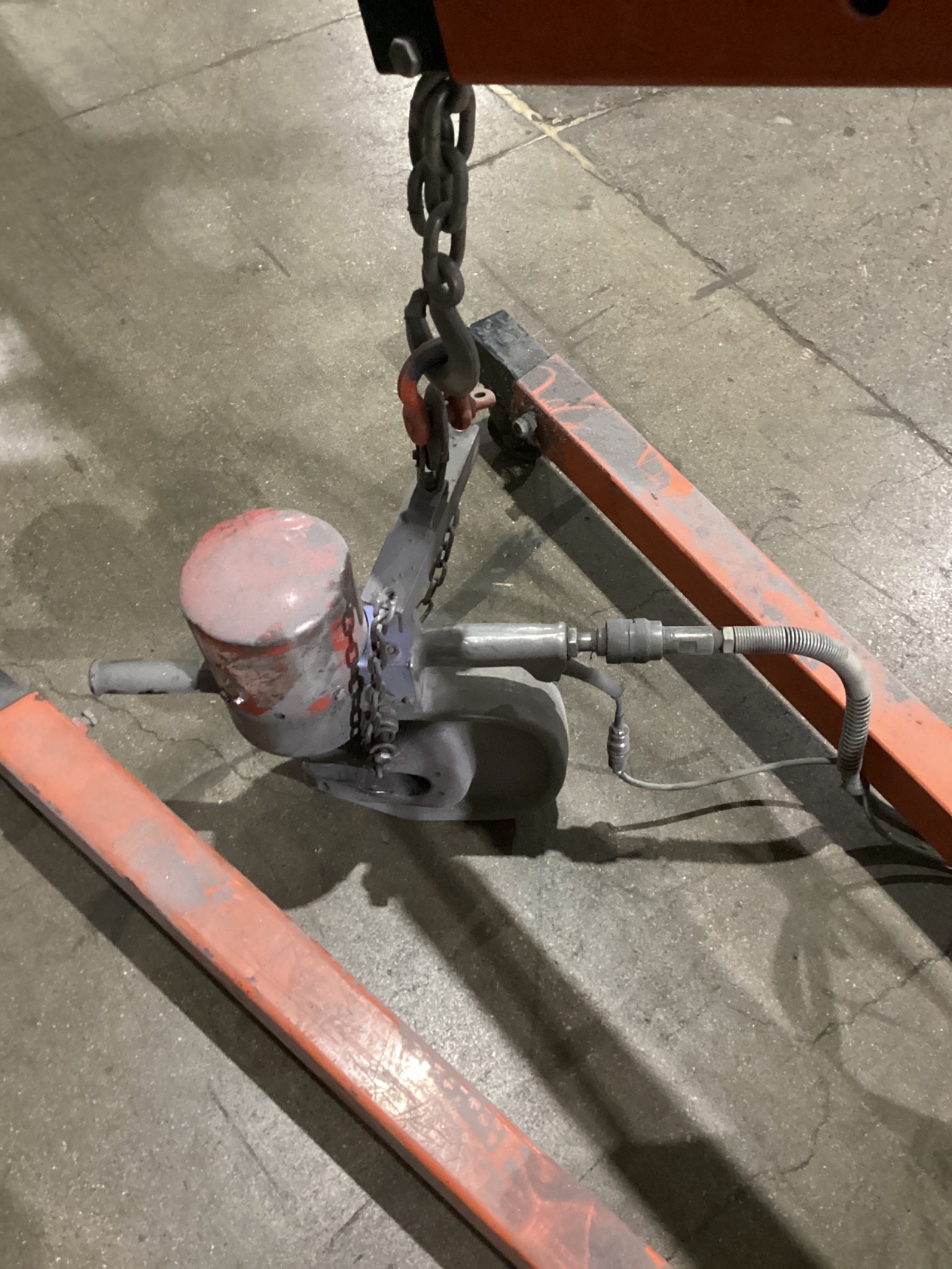 JET JHC-200X 2 Ton Hydraulic Shop Crane USED 3