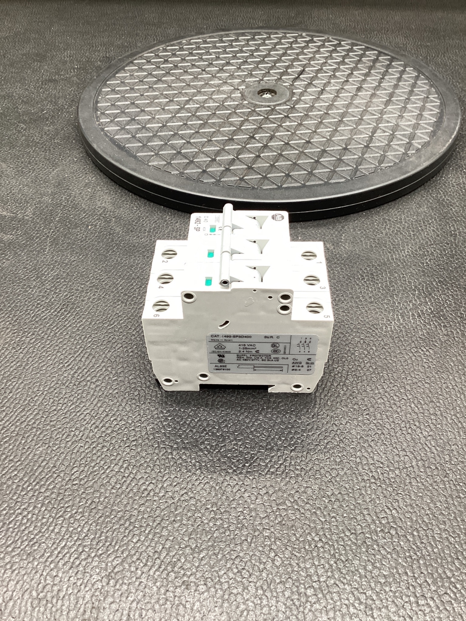 ALLEN-BRADLEY 1492-SP3D400 Miniature Circuit Breaker 40A 3 Pole NEW 2