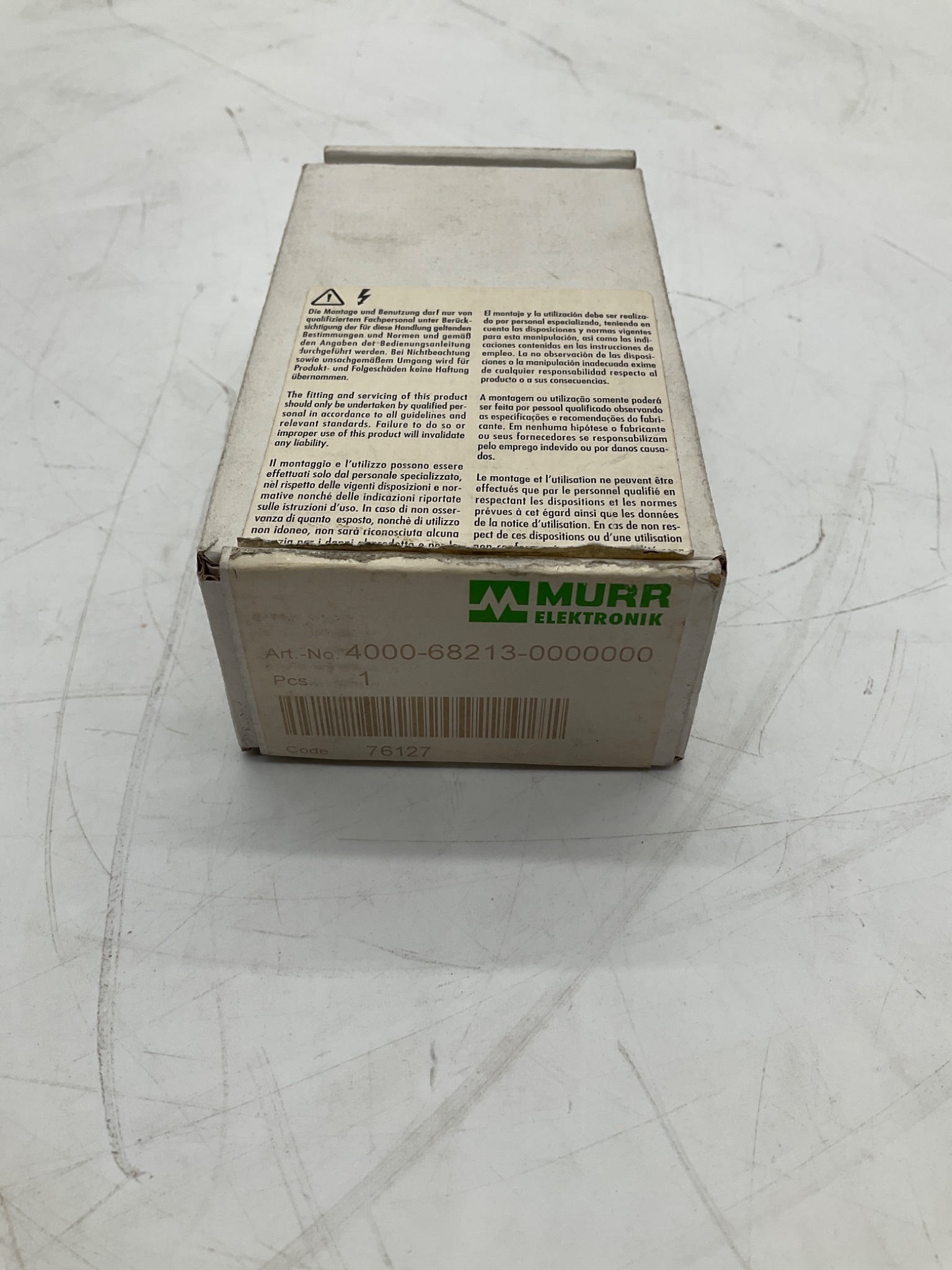 MURR ELEKTRONIK 4000-68213-000000 MODLINK MSD Data Insert NEW 4