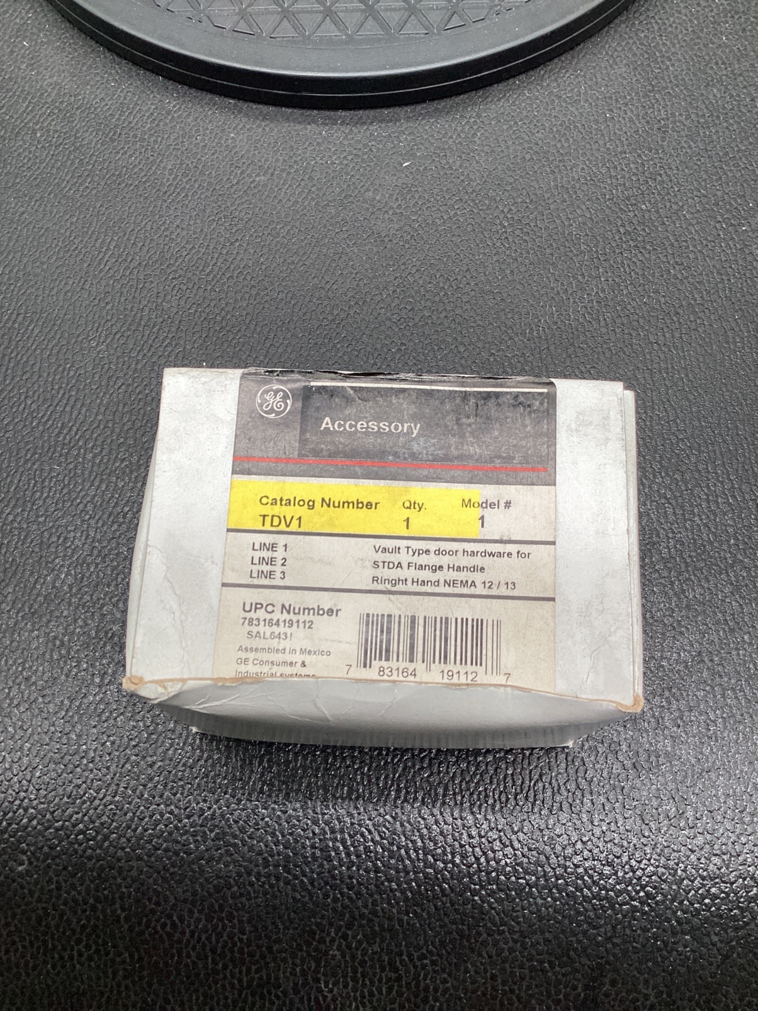 GENERAL ELECTRIC TDV1 Vault Door Hardware Kit NEW 2